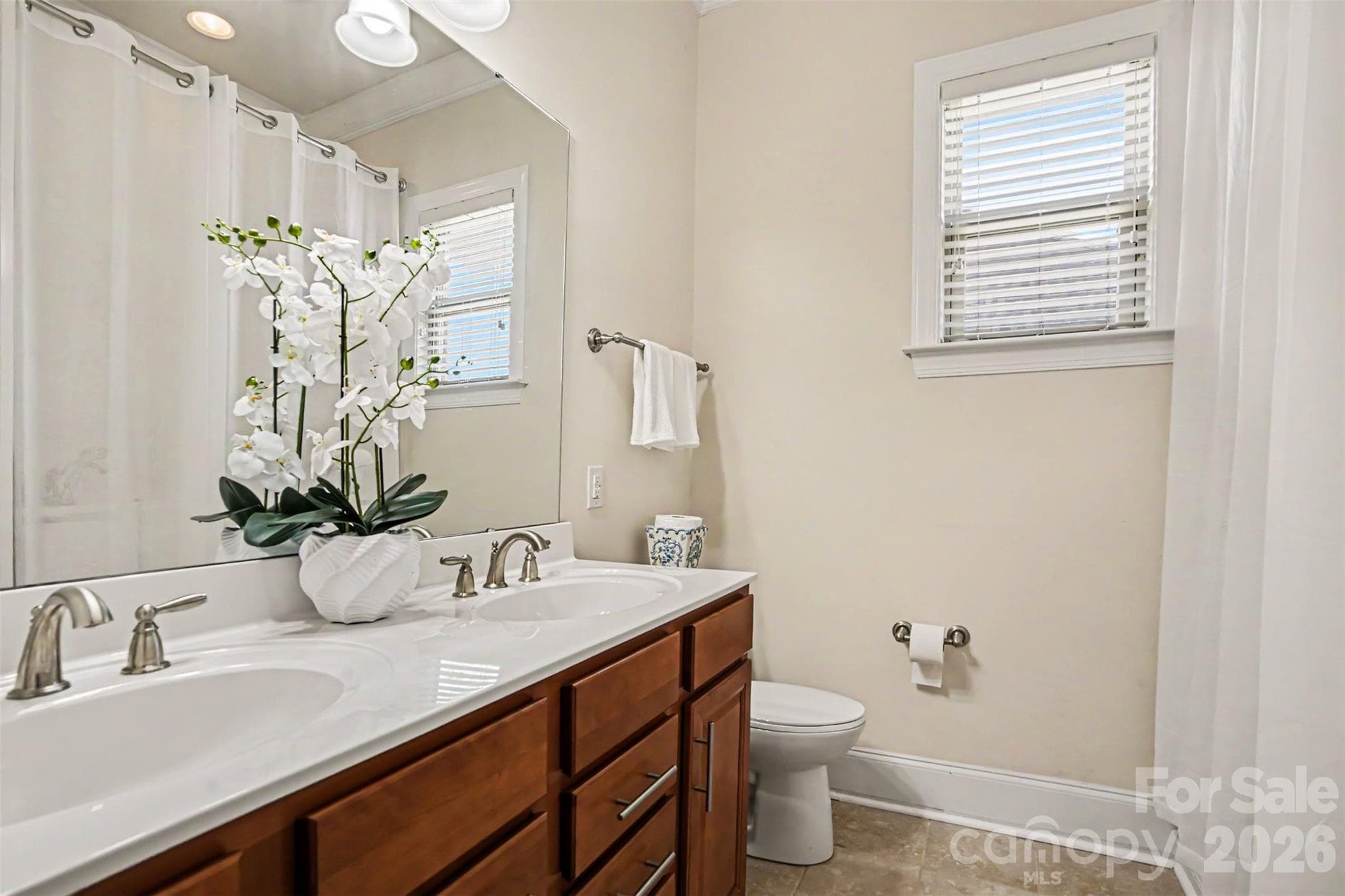 Secondary bathroom with easy walk in shower/tub. - 3605 Jumprock Road, Indian Land