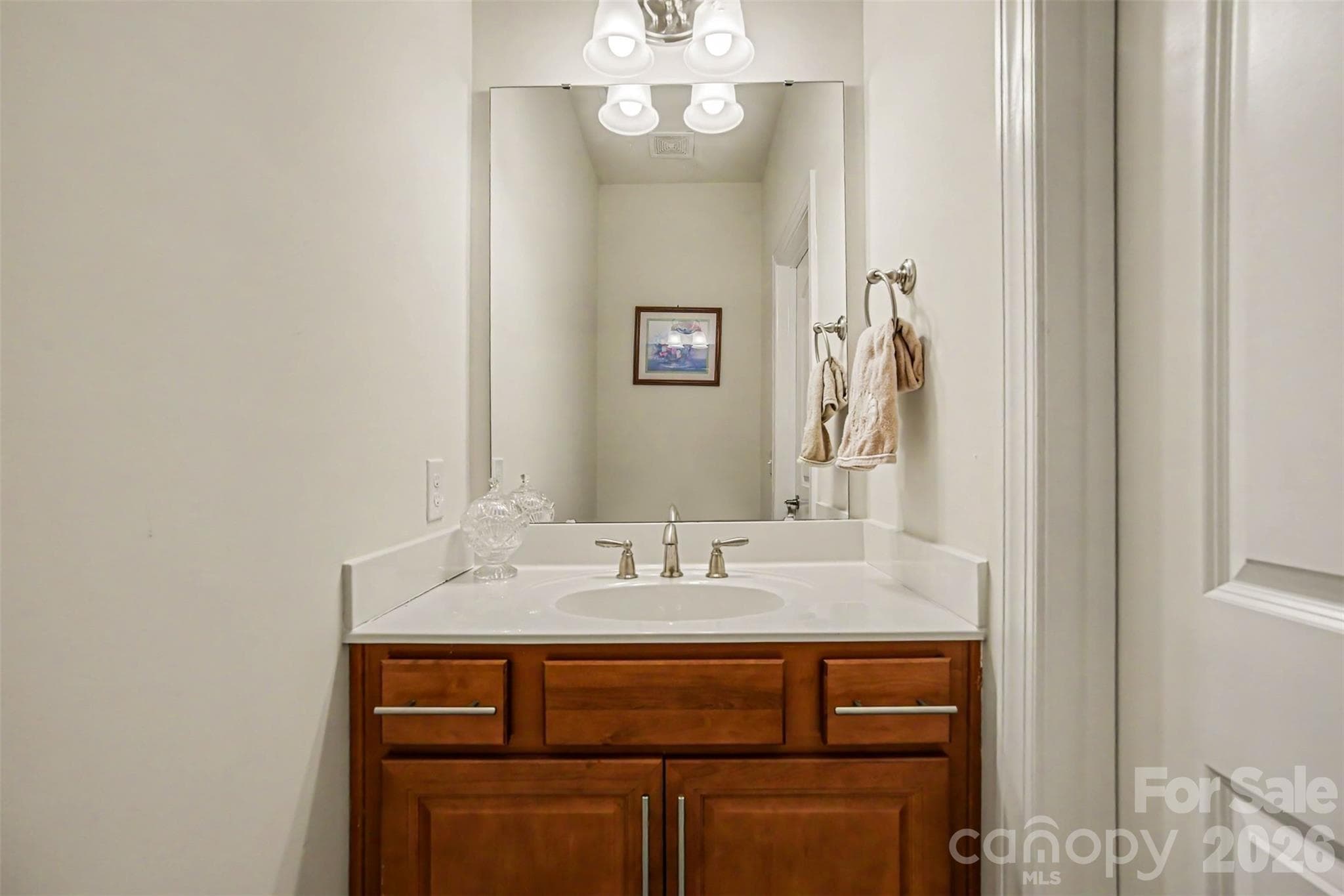 Half bath upstairs. - 3605 Jumprock Road, Indian Land