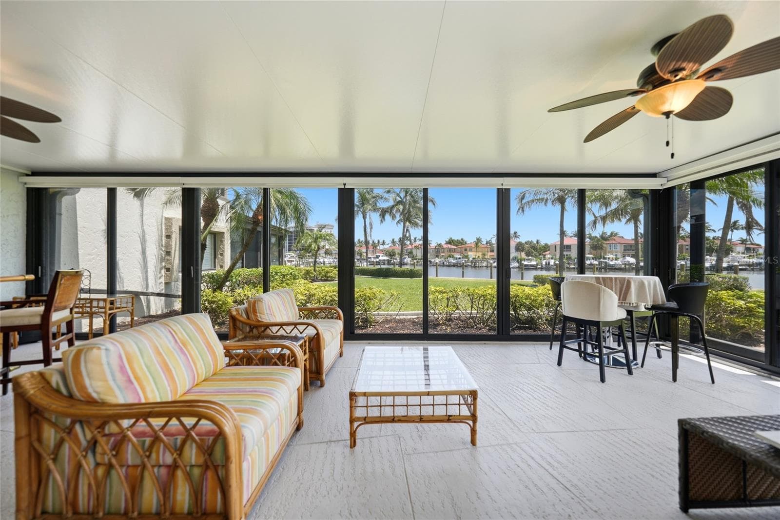 Water views everywhere. Marina view in the backround. - 3230 SOUTHSHORE DR #34A, PUNTA GORDA