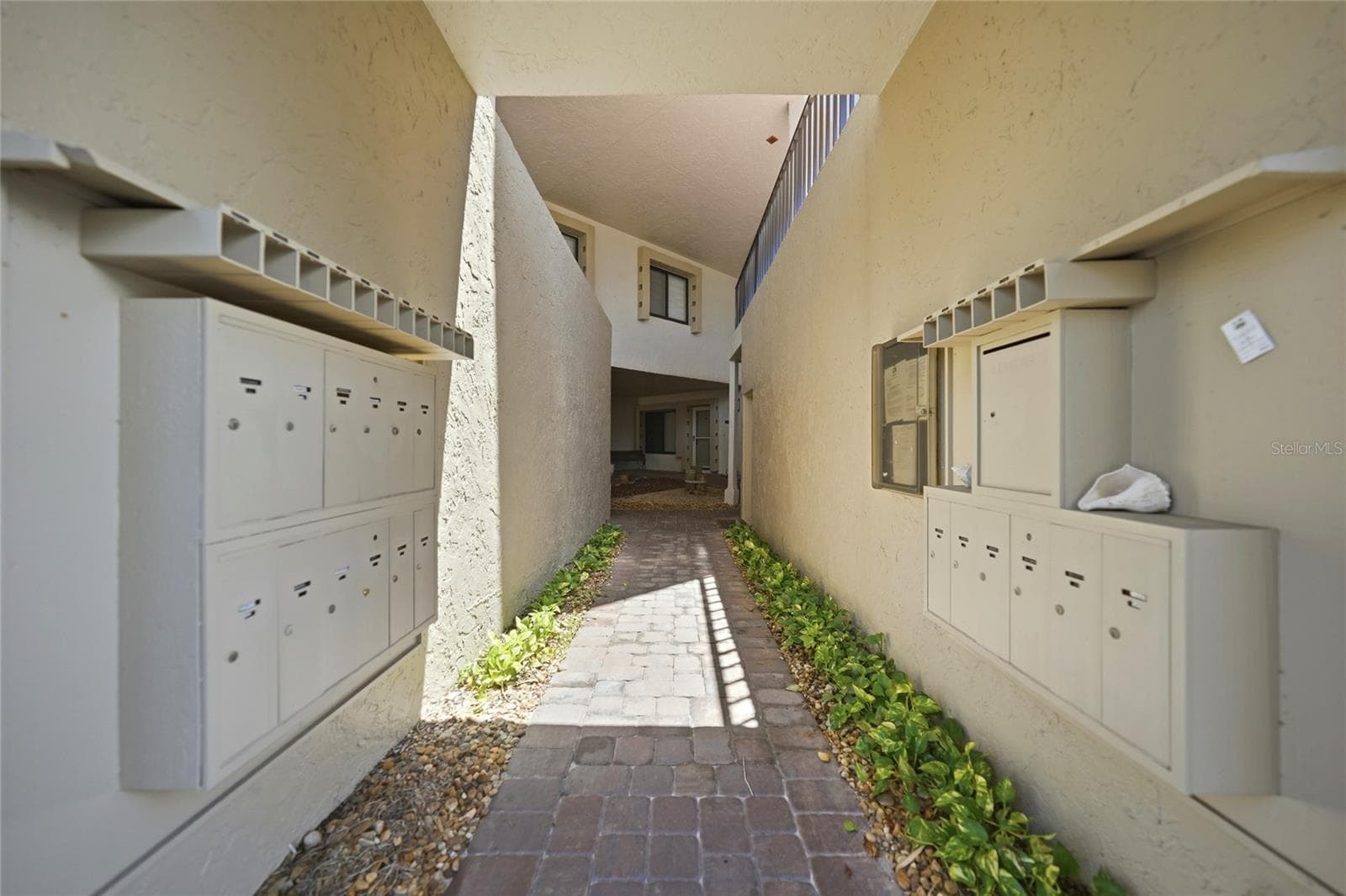 Areaway for mail boxes. - 3230 SOUTHSHORE DR #34A, PUNTA GORDA