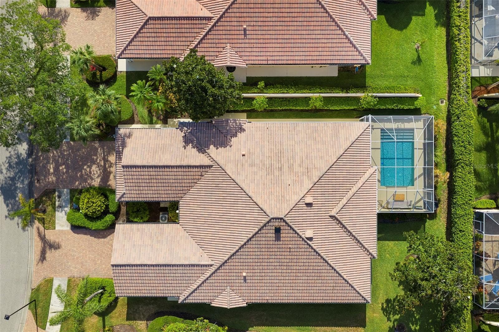 Overhead view - 5793 ITHACA WAY, SARASOTA