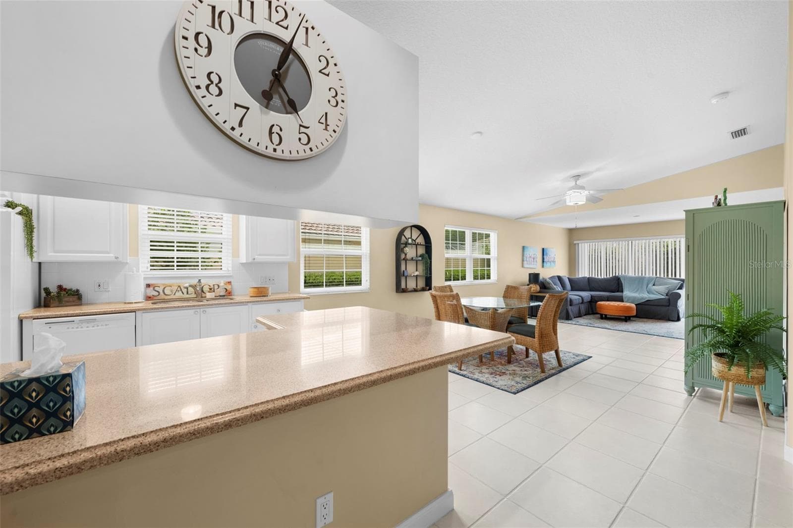 Open floor plan - 5793 ITHACA WAY, SARASOTA