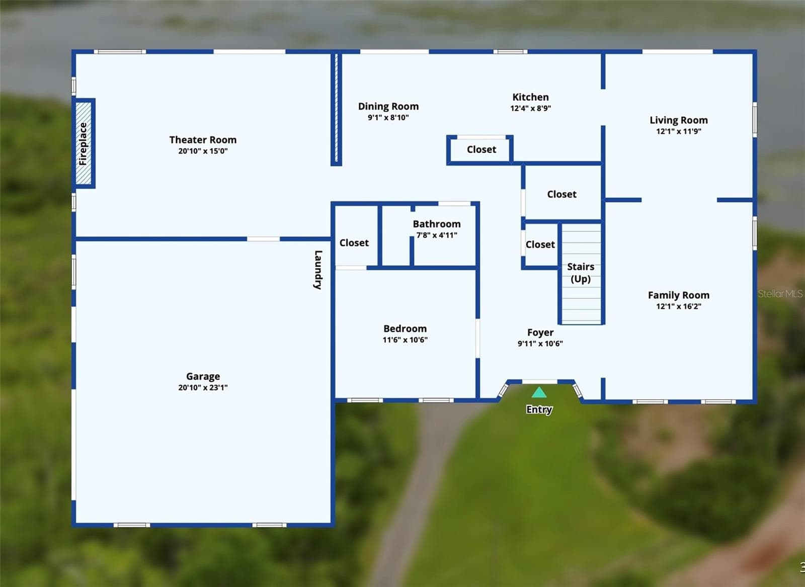 Single Family Residence at 3101 LAKE LOWERY RD, HAINES CITY, photo 35 of 36