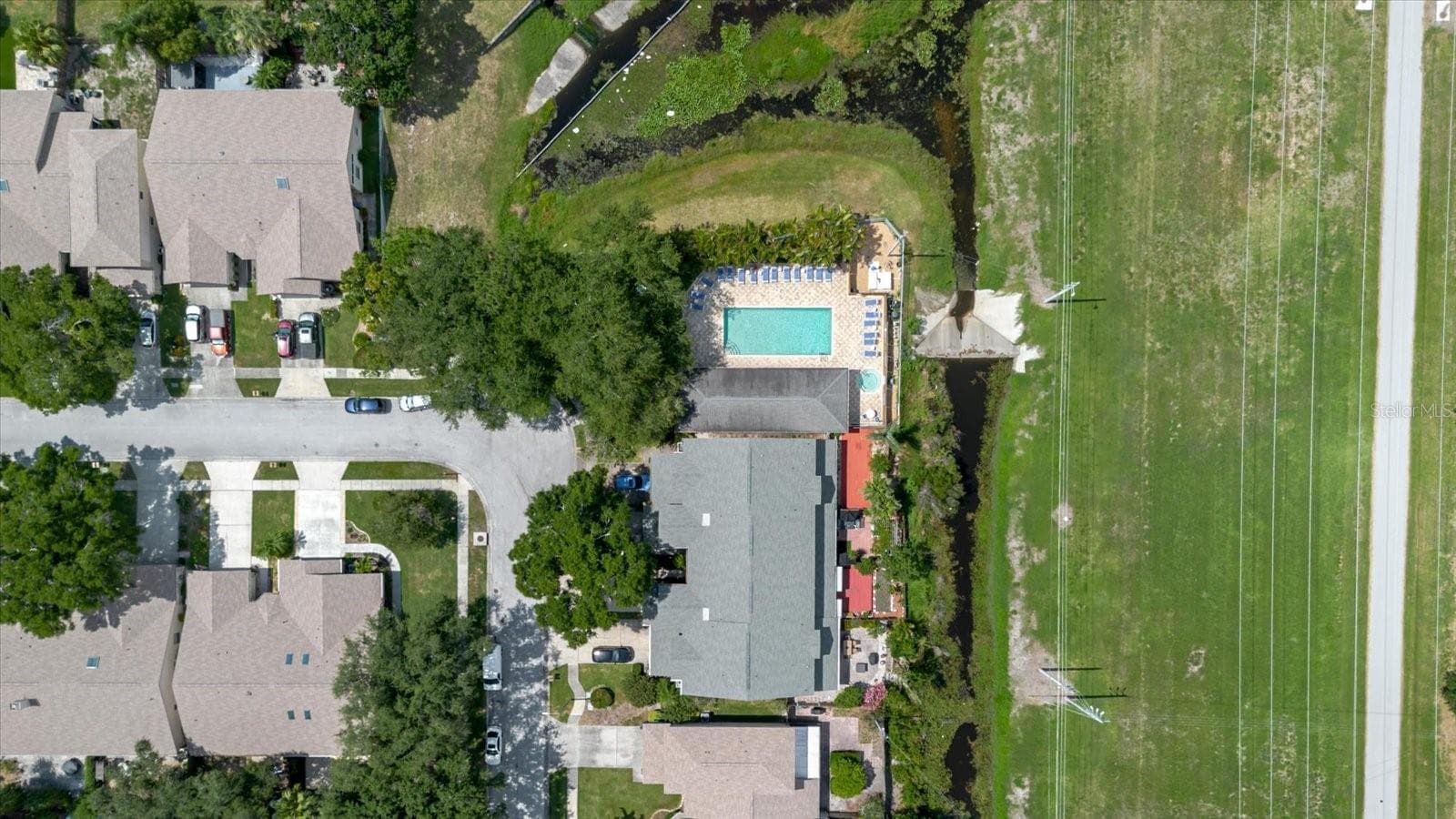 2nd Community Pool with Cabana - 2976 FIELDBROOK PL, CLEARWATER