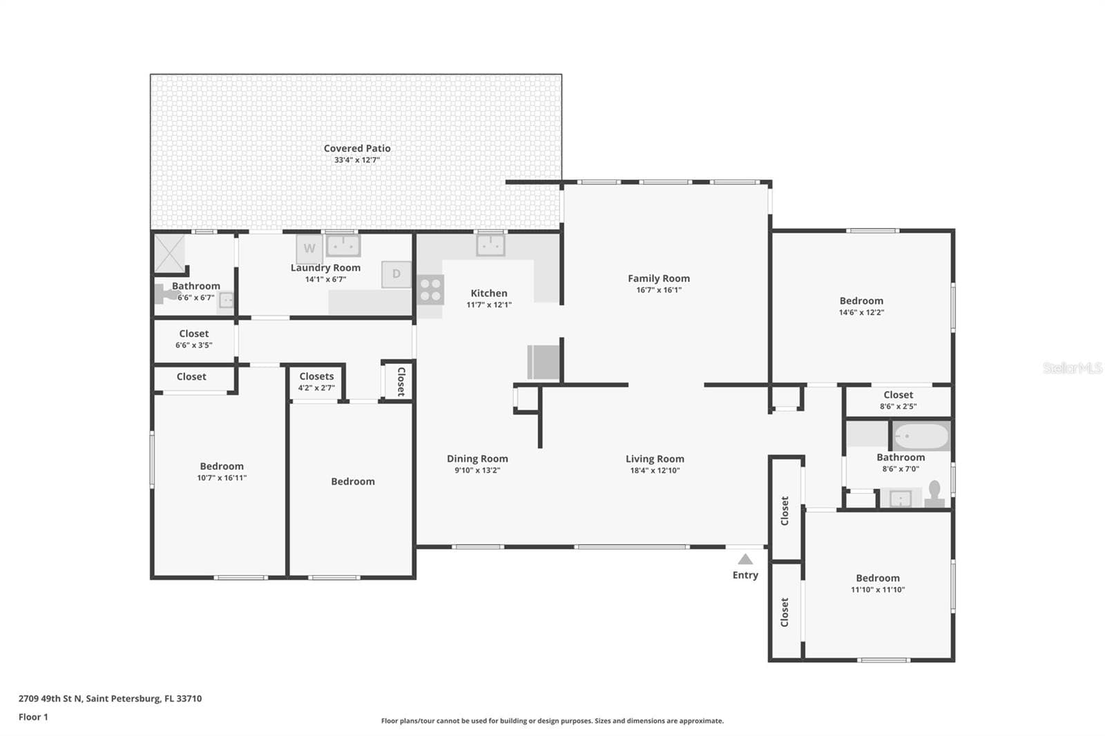 Single Family Residence at 2709 49TH ST N, ST PETERSBURG, photo 24 of 40