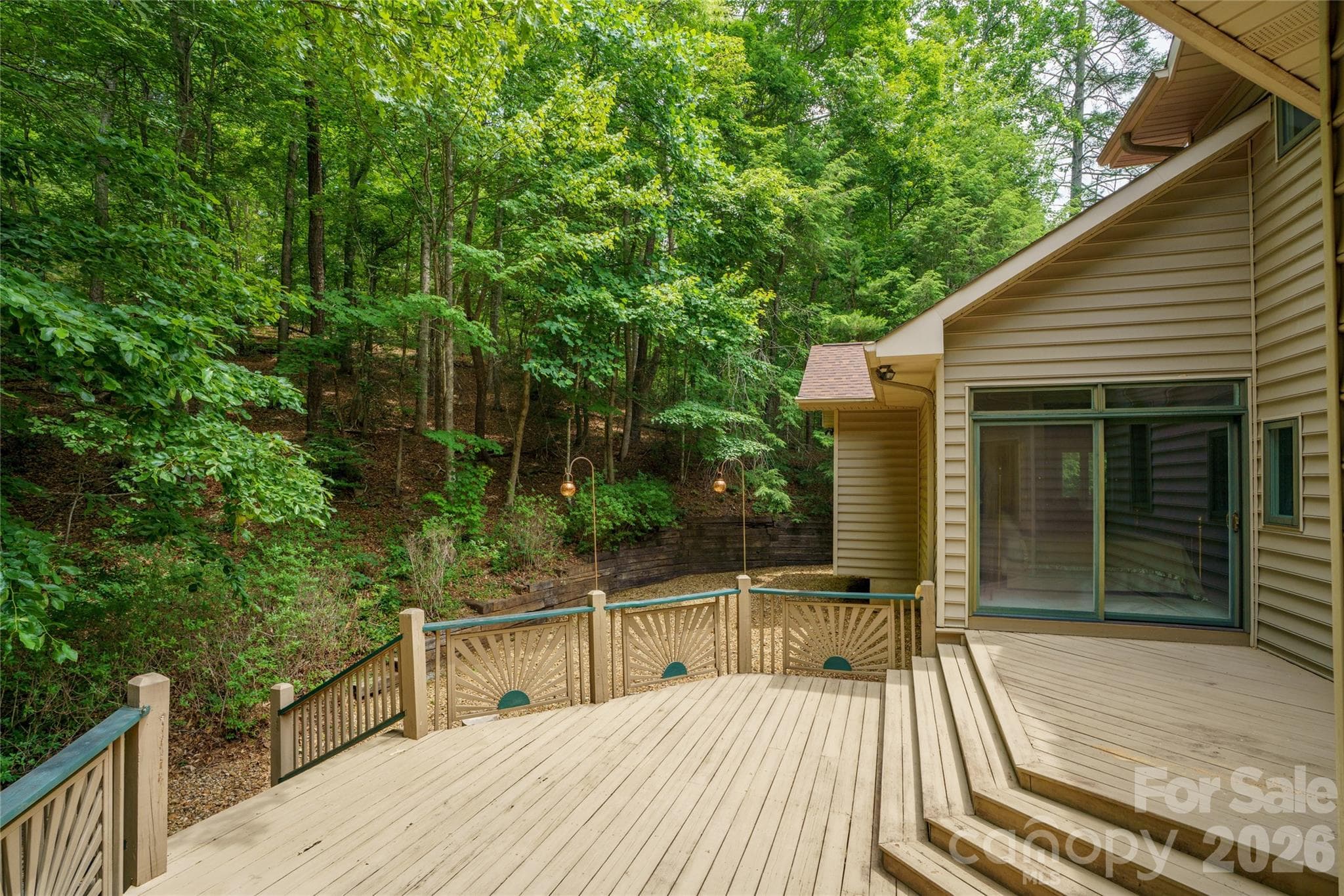 Back deck - 136 Rumbling Bald Road, Lake Lure