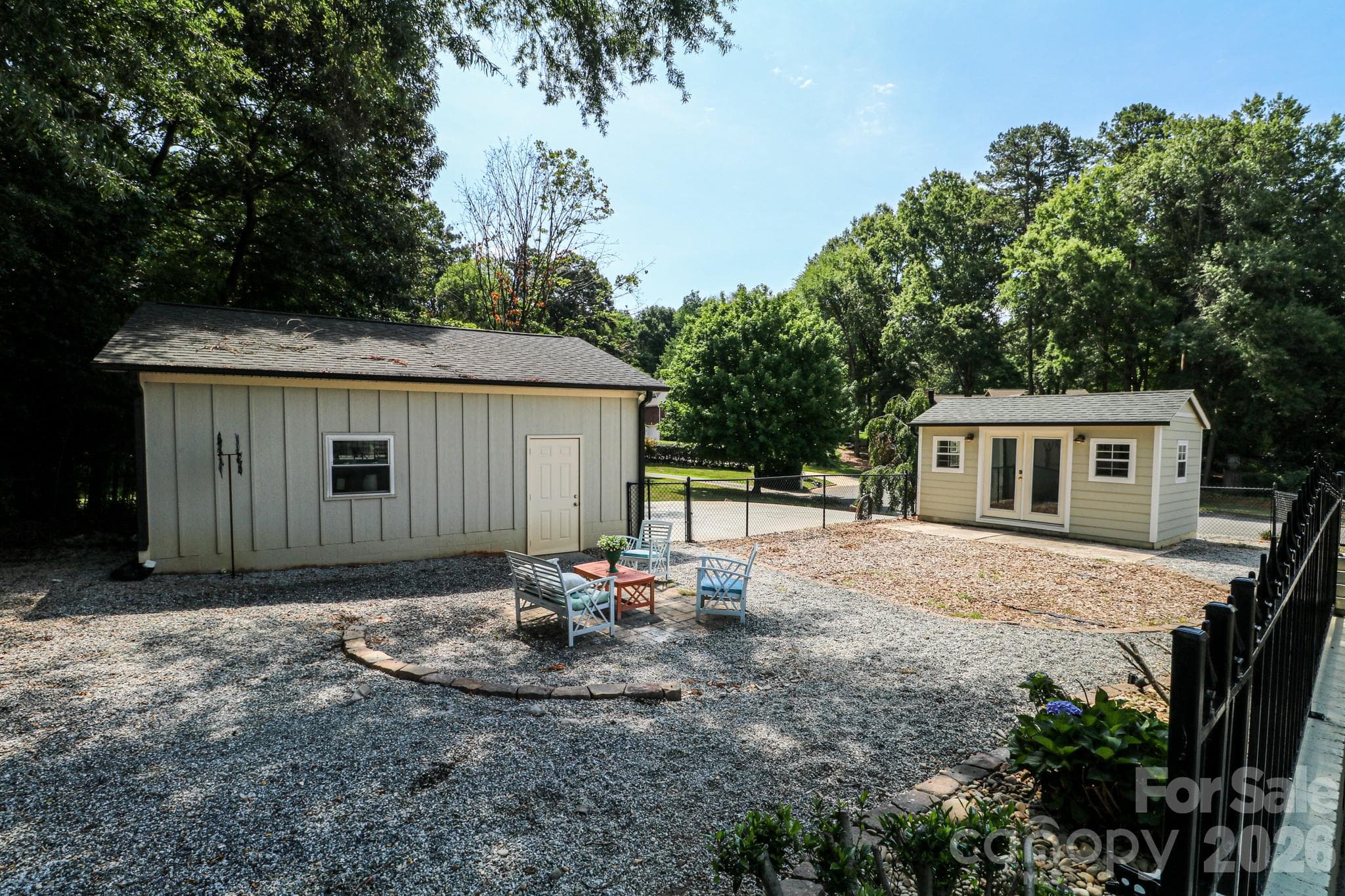 24X24 heated workshop with extra wide separate driveway. - 120 Wellington Drive, Salisbury