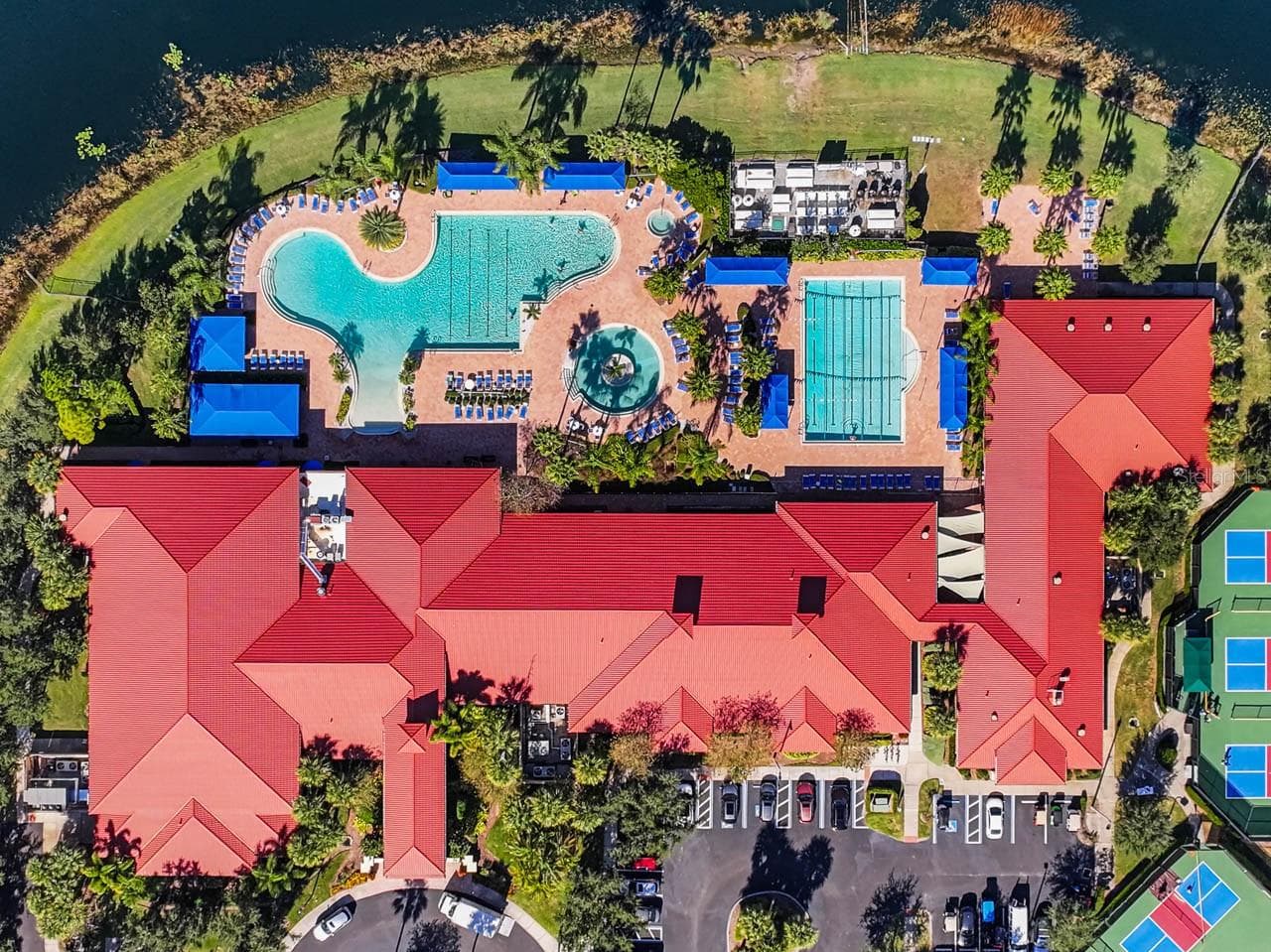 Aerial Clubhouse - 15665 AURORA LAKE CIR, WIMAUMA