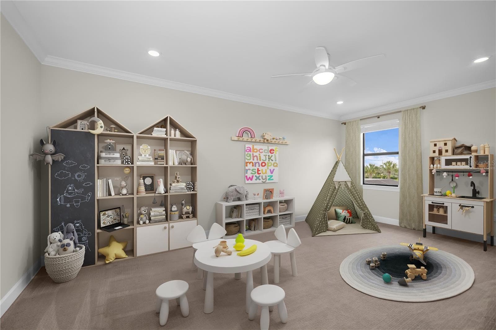 Flex Room *Virtually Staged as Playroom* - 16438 SLATE PL, LAKEWOOD RANCH