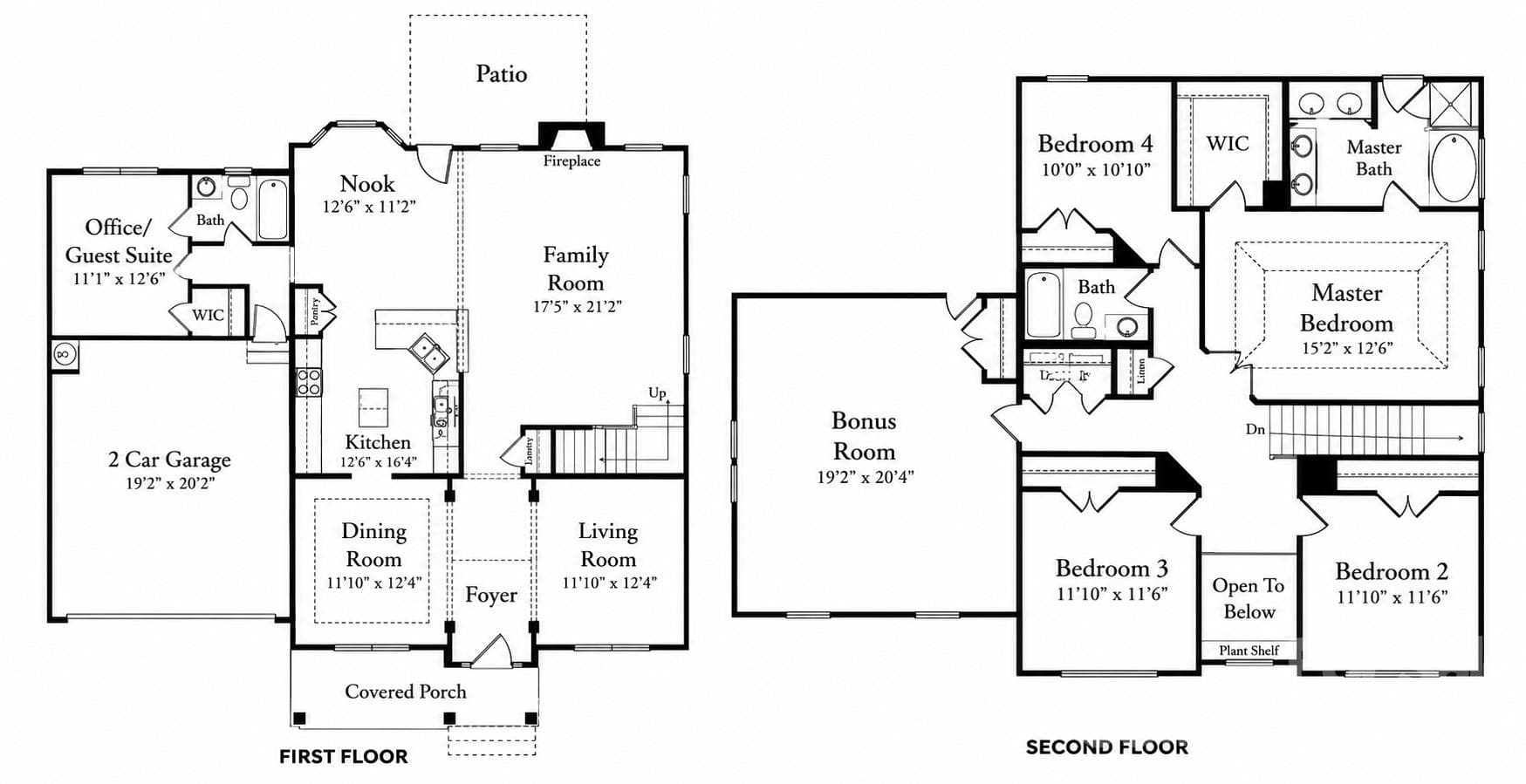 Floor plan - 4857 Annelise Drive, Harrisburg