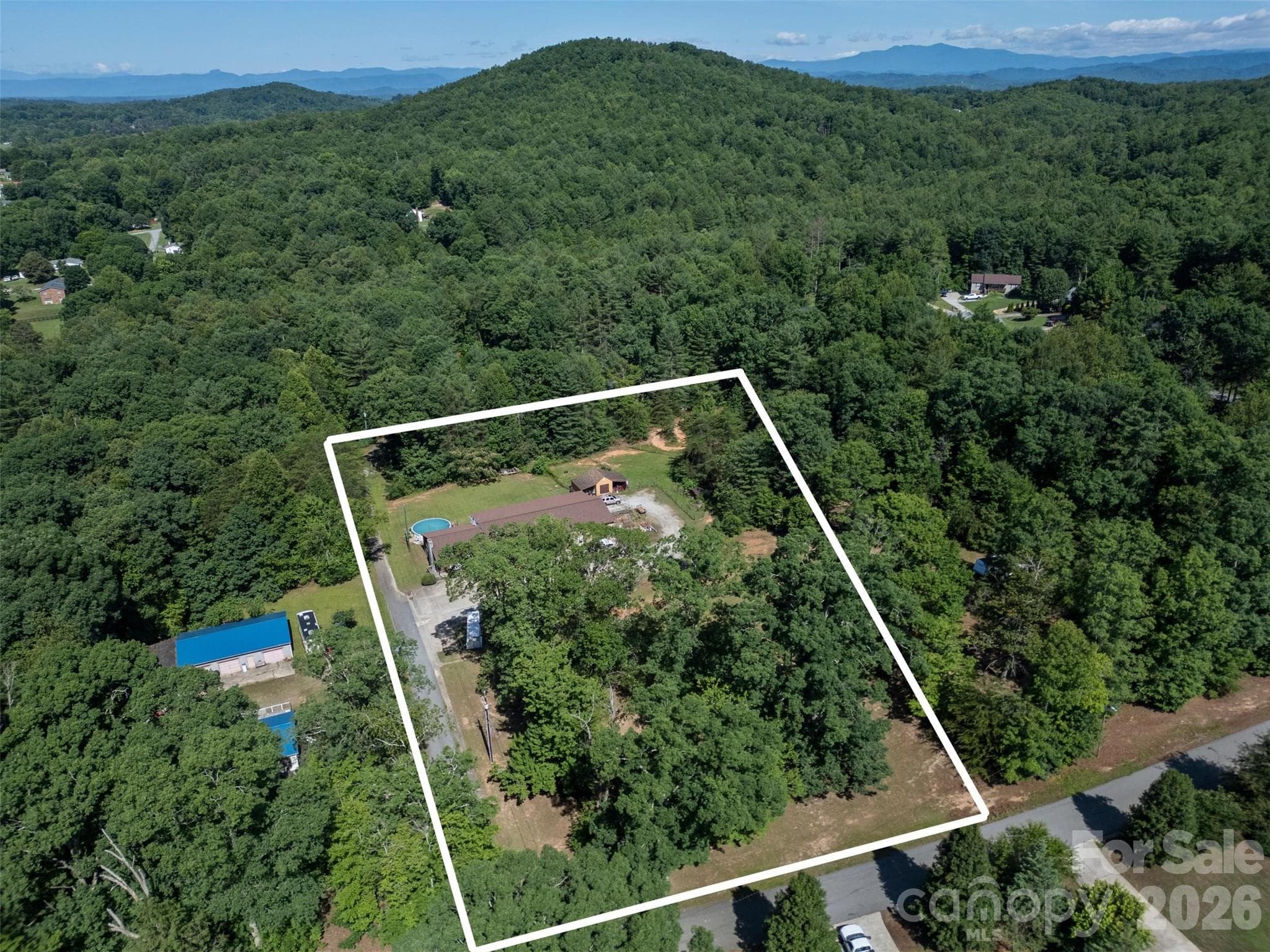 Property Lines - 2269 Lee Roy Lane, Lenoir