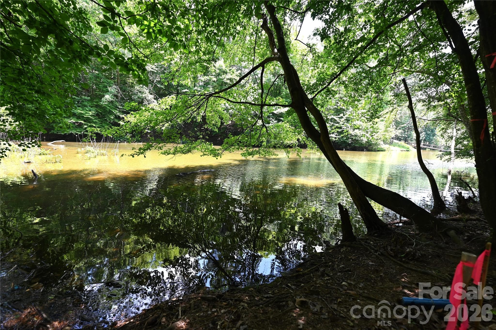 Lot levels off at water, could make into a nice beach area. - 179 Riverwalk Road, Stony Point