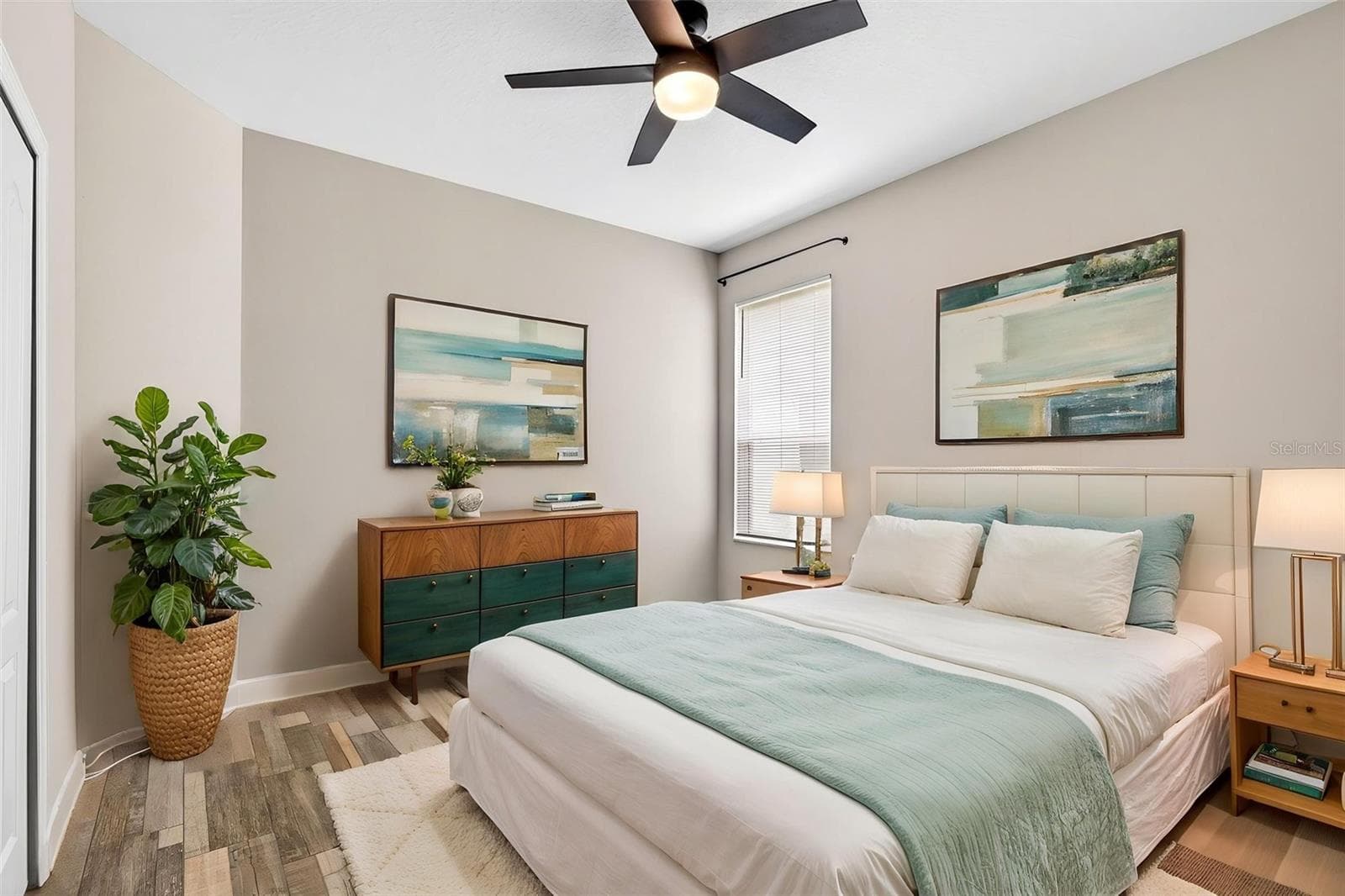 Bedroom 3 staged - 10024 COLDWATER LOOP, LAND O LAKES