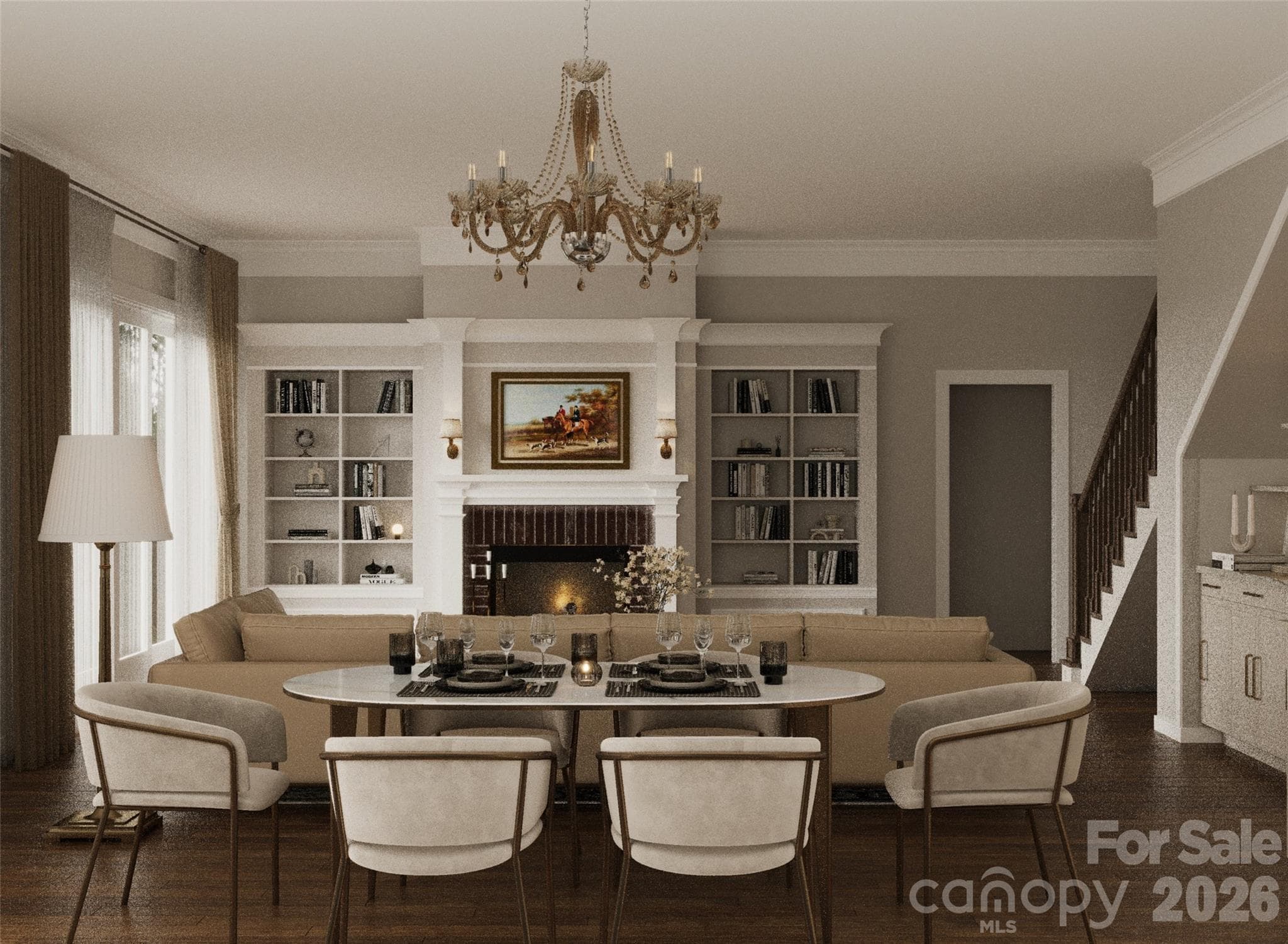 Great room inspiration photo - 295 Roberts Lane N, Flat Rock