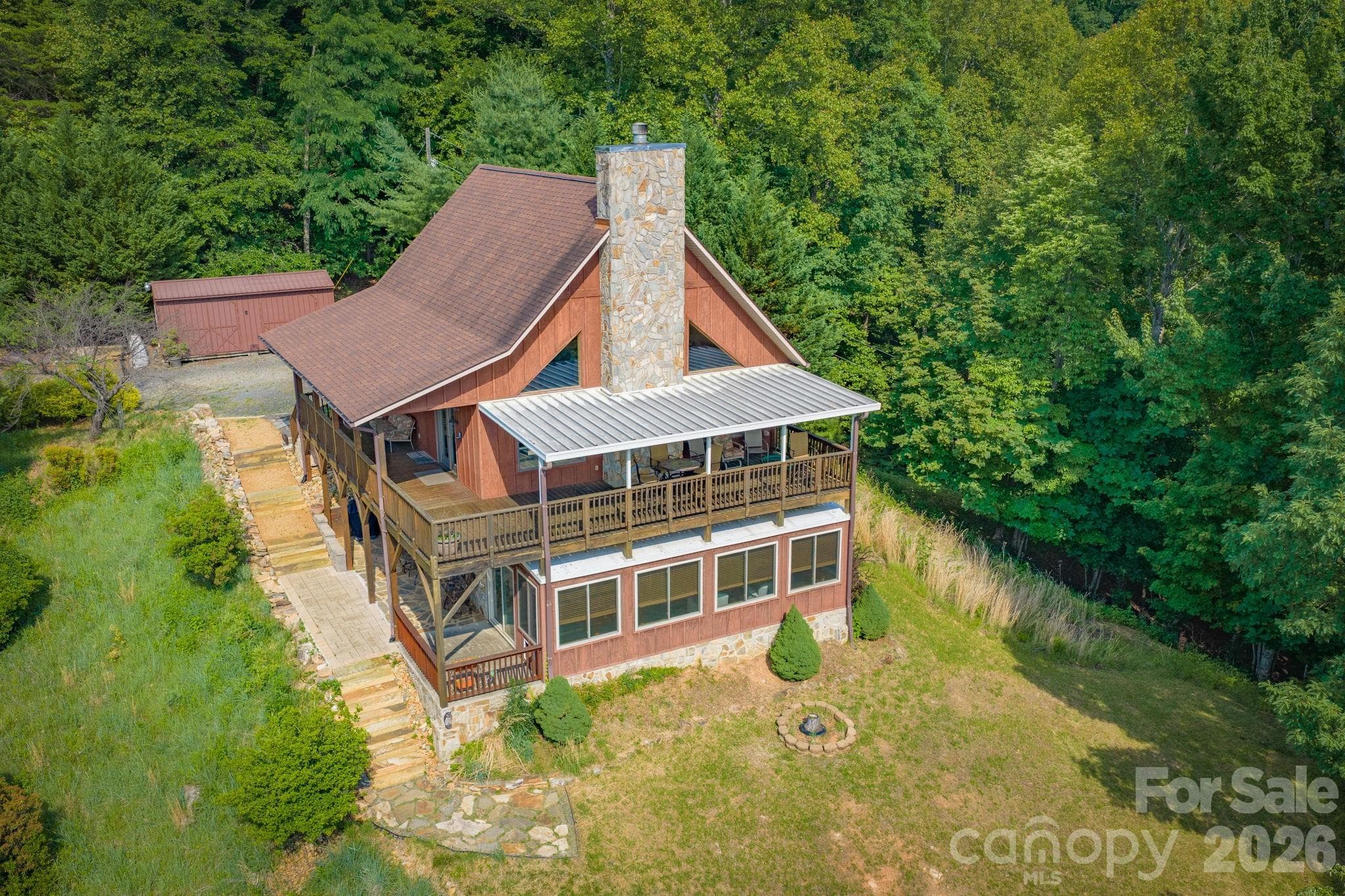Single Family Residence at 605 Valley View Drive, Purlear, photo 33 of 48