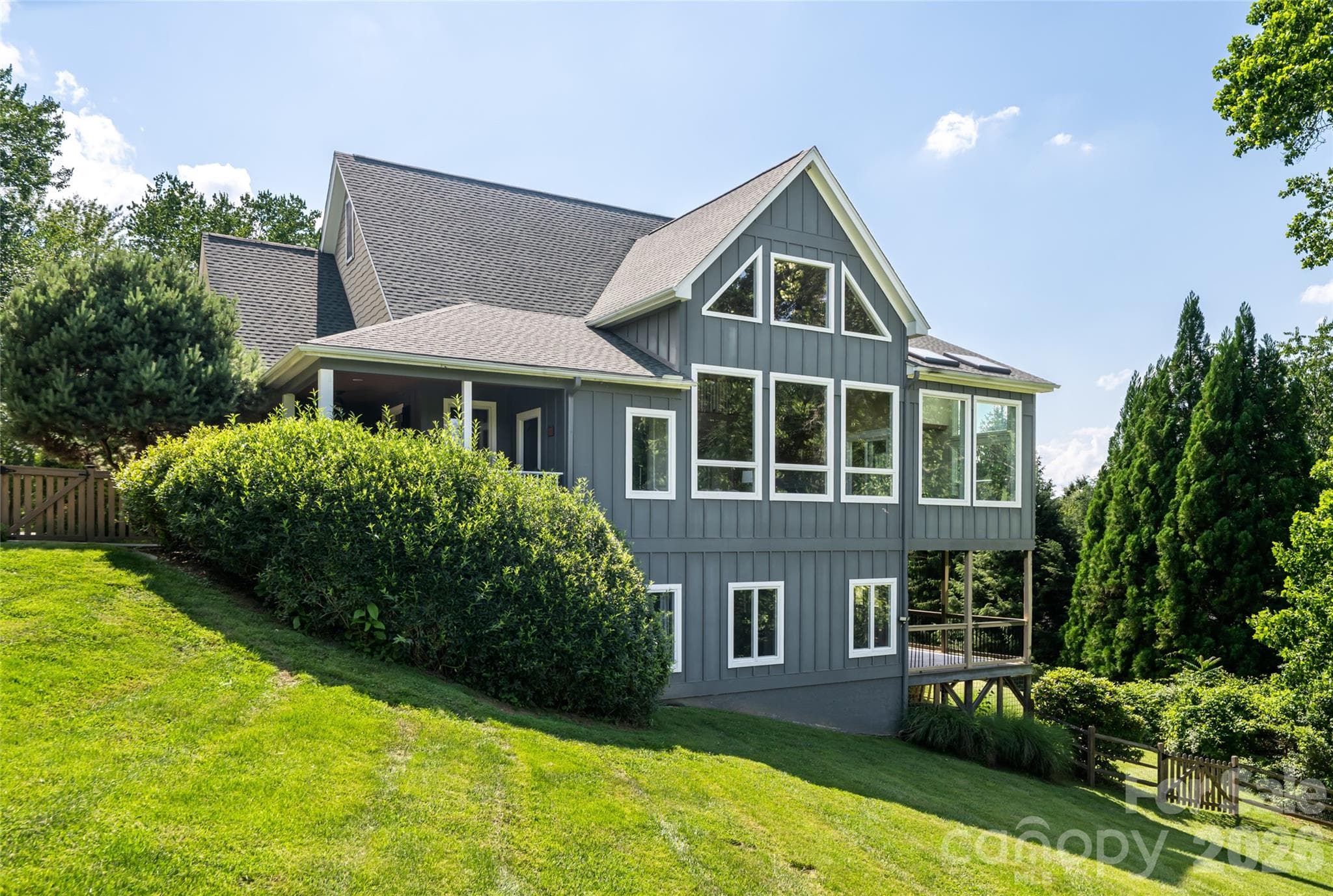 This home features a new architectural shingle roof installed in 2024. - 33 Bridle Path Drive, Barnardsville