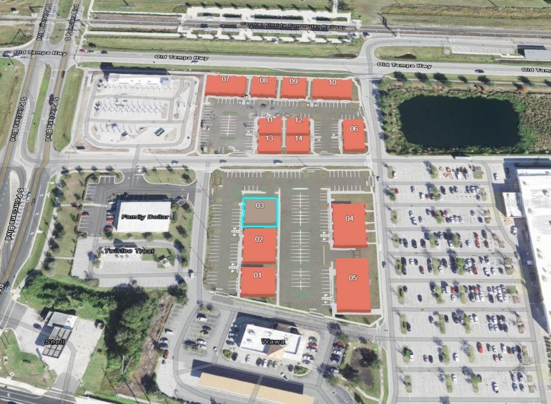 Site Plan - 5080 OLD TAMPA HWY #03, KISSIMMEE