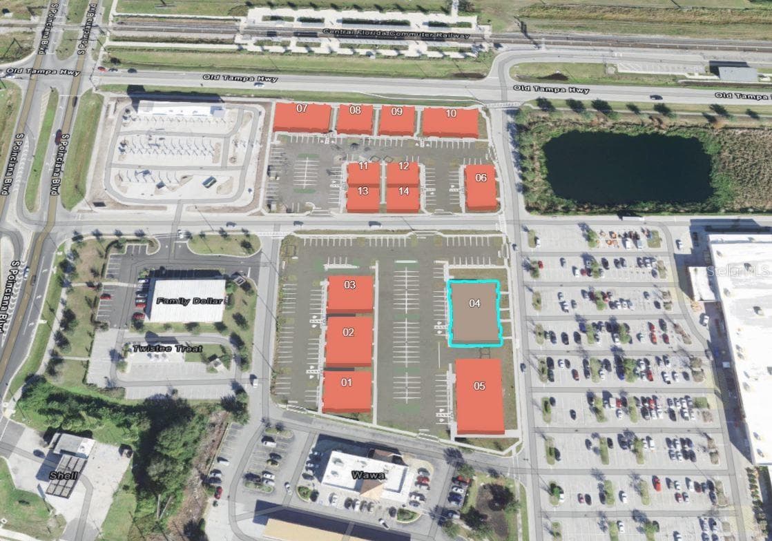 Site Plan - 5068 OLD TAMPA HWY #04, KISSIMMEE