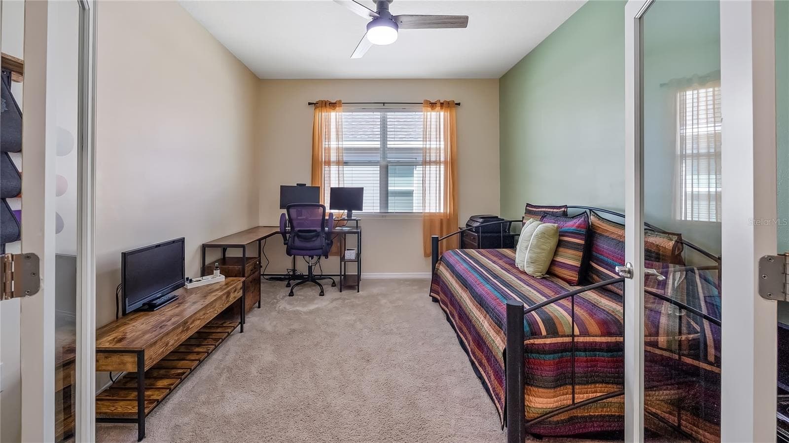 This room could be used as a bedroom, den or office. - 8033 PENROSE PL, WILDWOOD