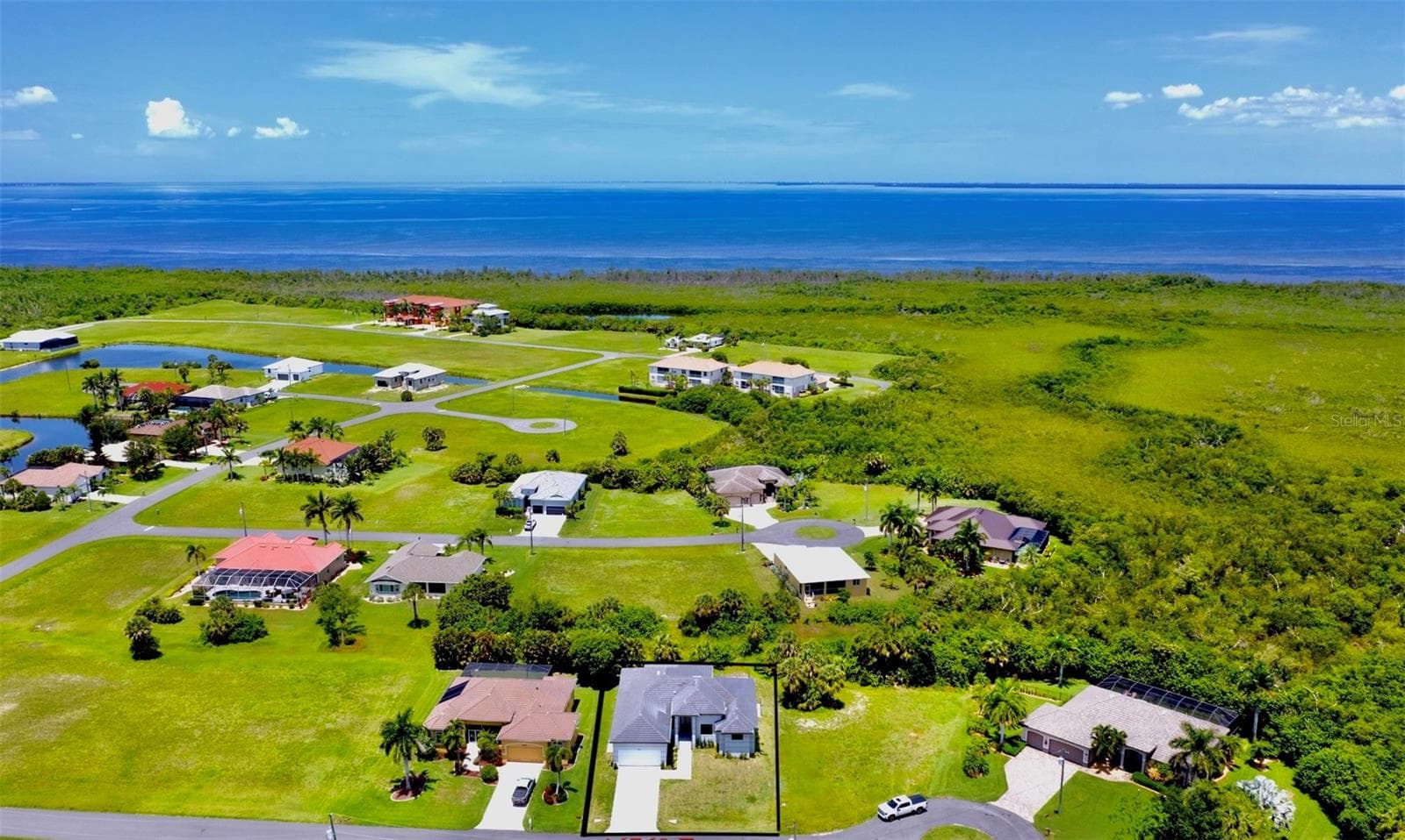 Overview from Fuego to Charlotte Harbor - 17425 FUEGO LN, PUNTA GORDA