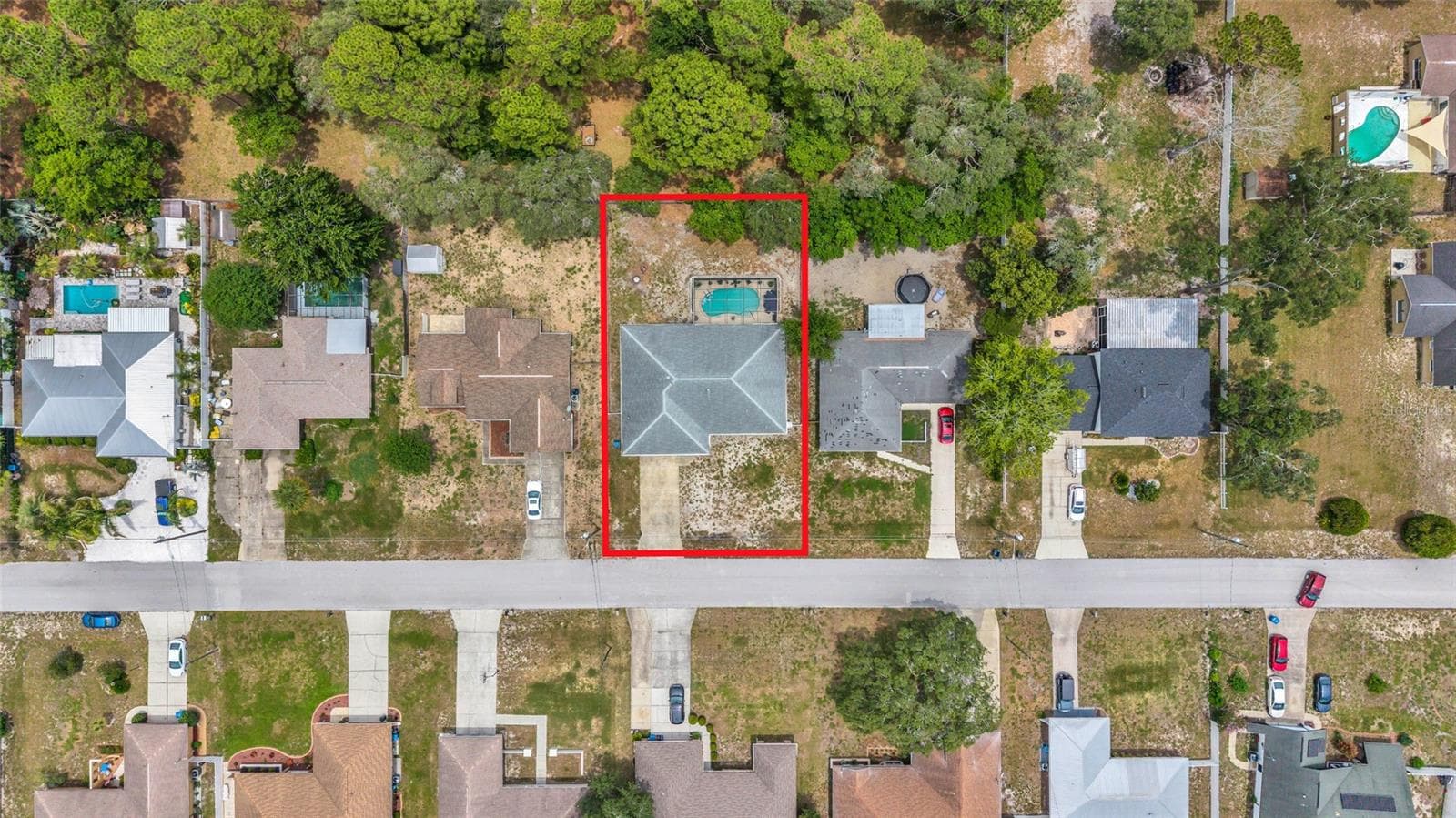 Aerial - 1372 HAULOVER AVE, SPRING HILL