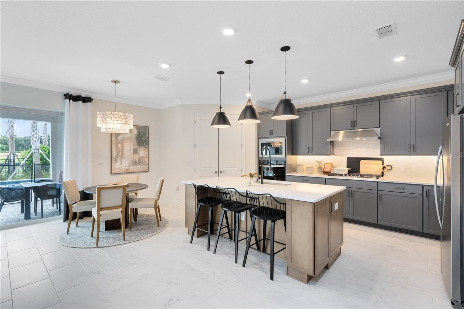 Model Home Design Only. Pictures and furnishings are for illustrative purposes only. Elevations, colors and options may vary. Furniture is for model home staging only. - 5237 HANDSOME HILLS DRIVE, MOUNT DORA