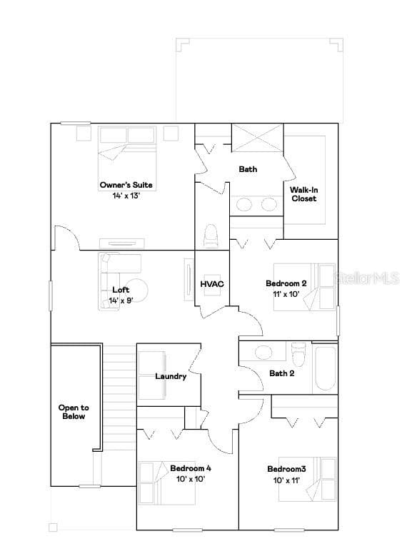 Second Floor - 5632 LOGGIA LN, KISSIMMEE