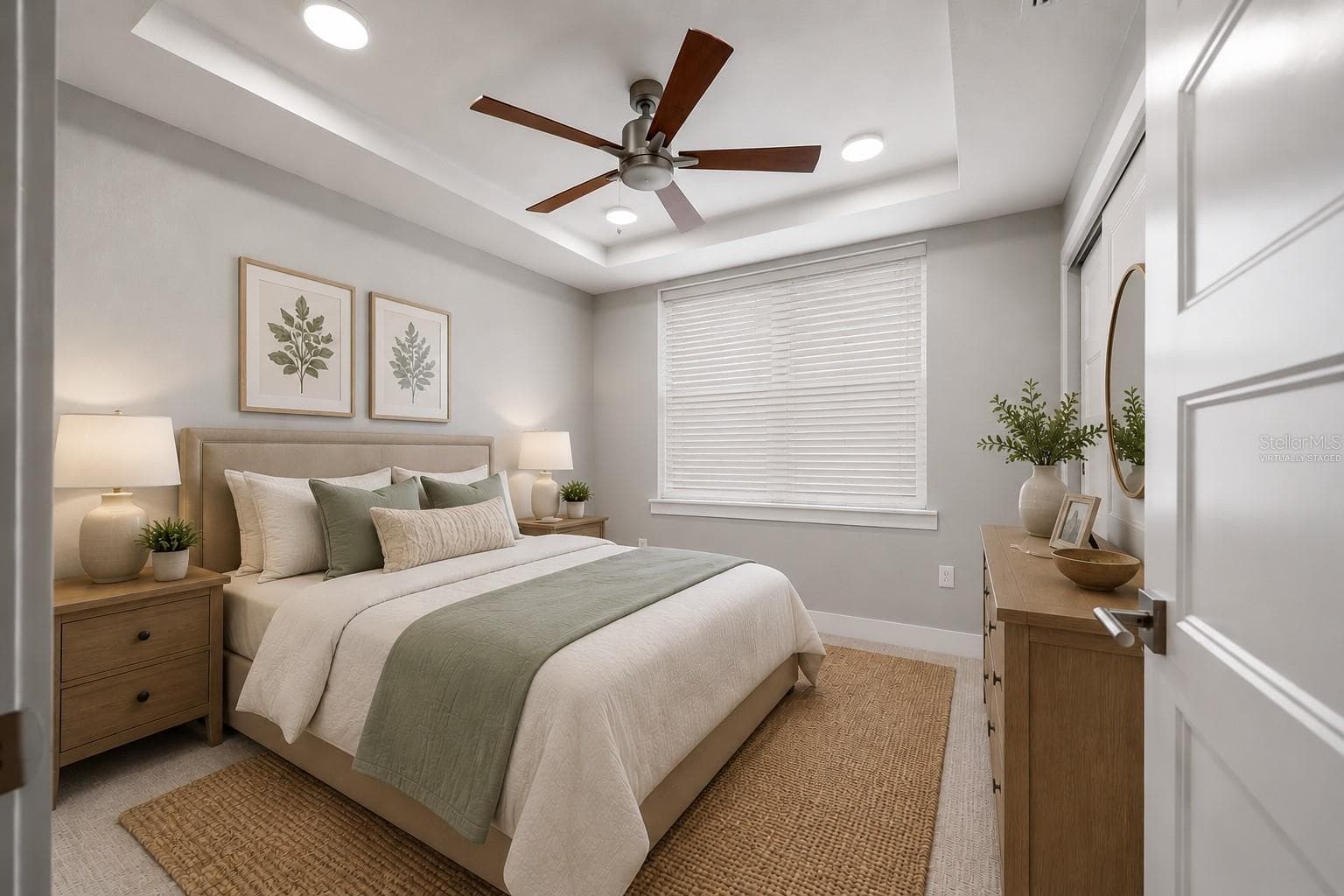 2nd Bedroom virtually staged - 14048 GULF BLVD #402, MADEIRA BEACH