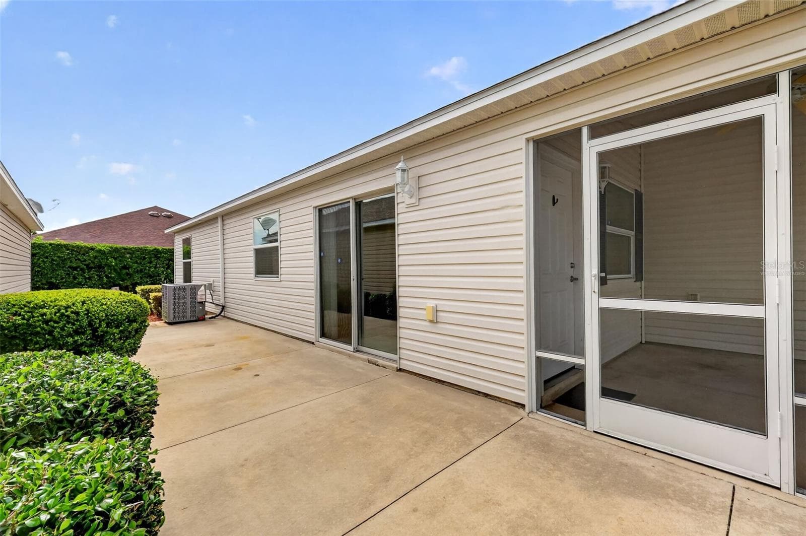 Patio-Virtually Staged - 3419 CARRABELLE CT, THE VILLAGES
