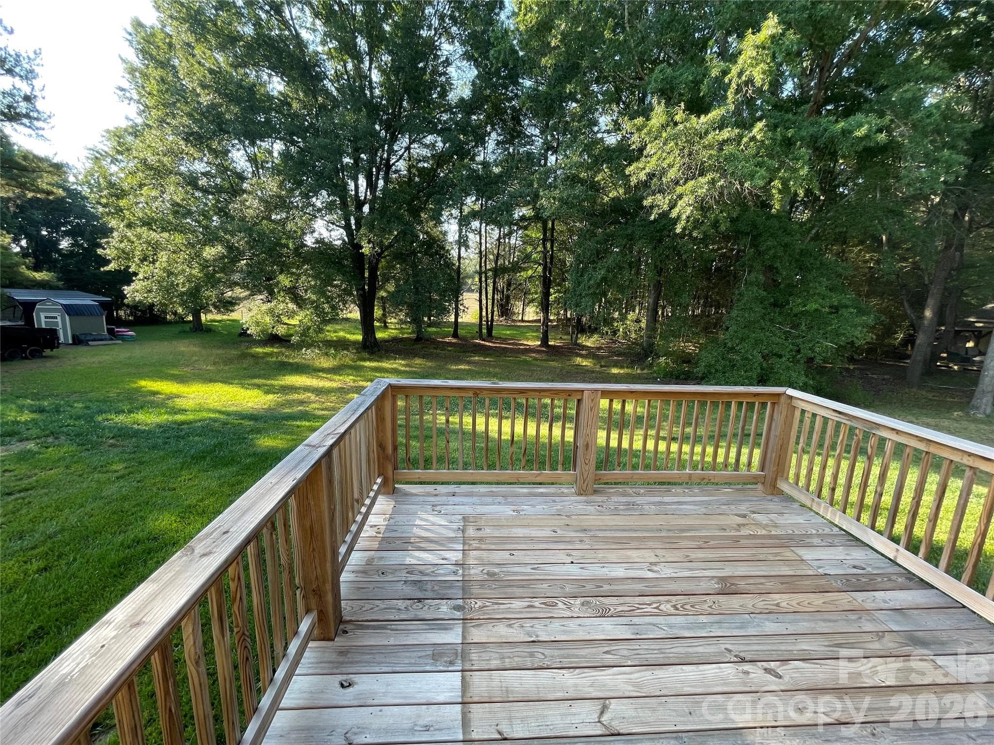 View from back deck - Albemarle