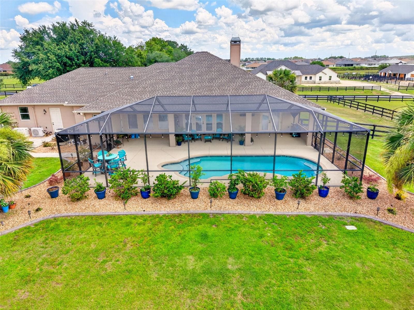 Back of home - 5178 SW 93RD LN, OCALA
