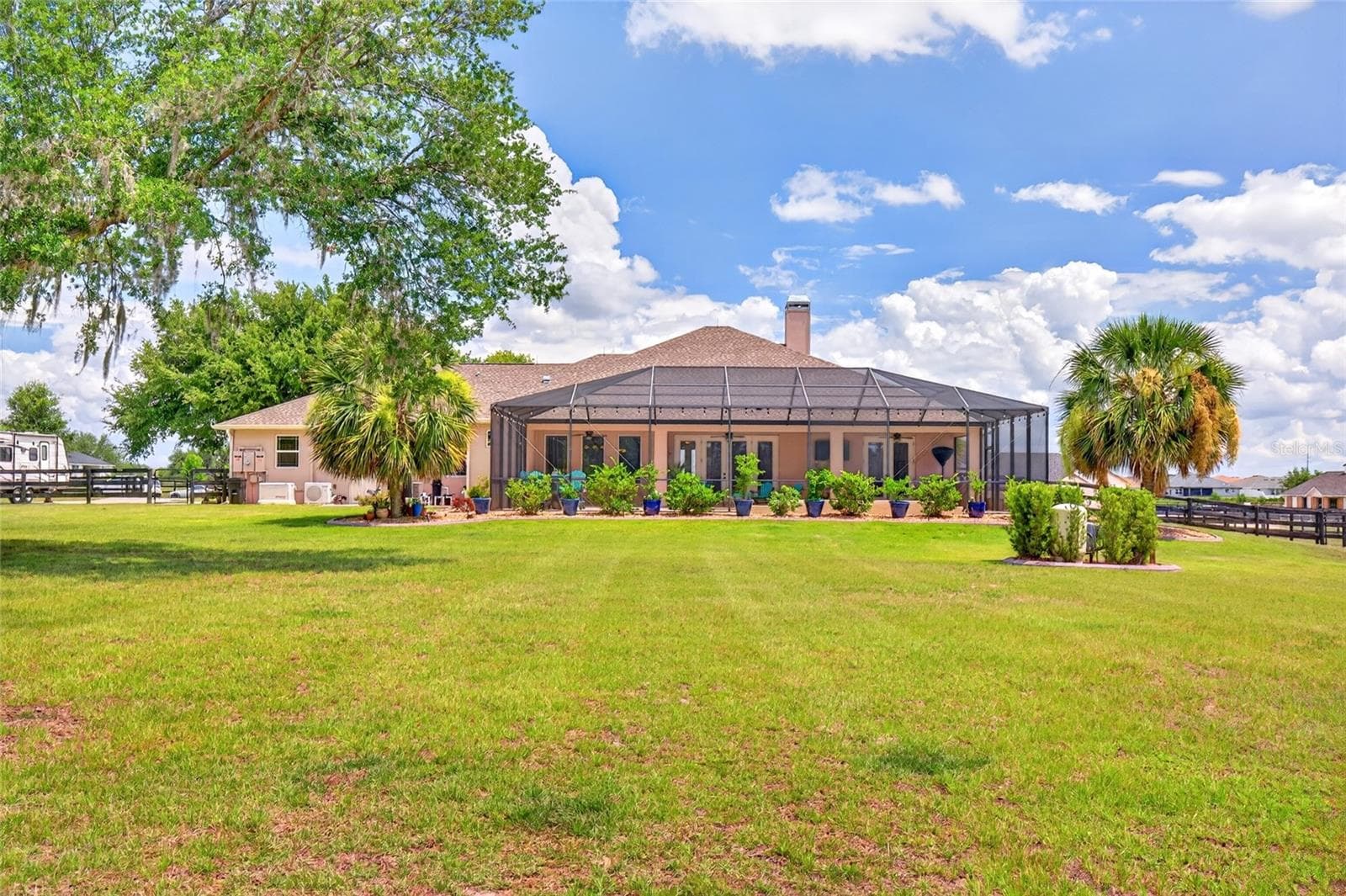 Back of the home - 5178 SW 93RD LN, OCALA