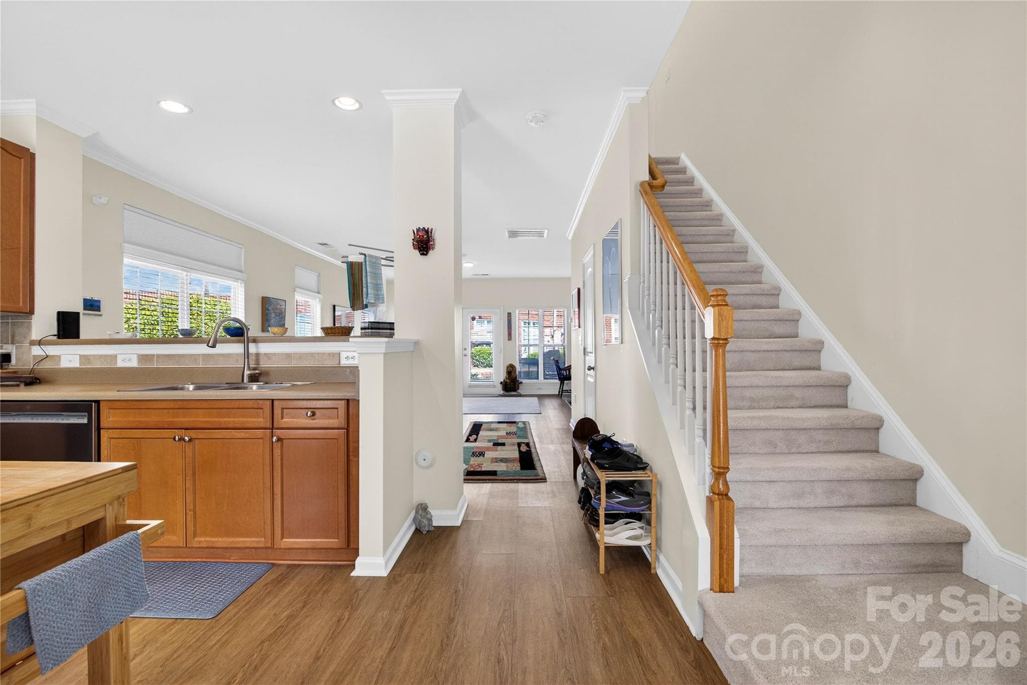 View from entry into living space - 278 Davidson Gateway Drive, Davidson