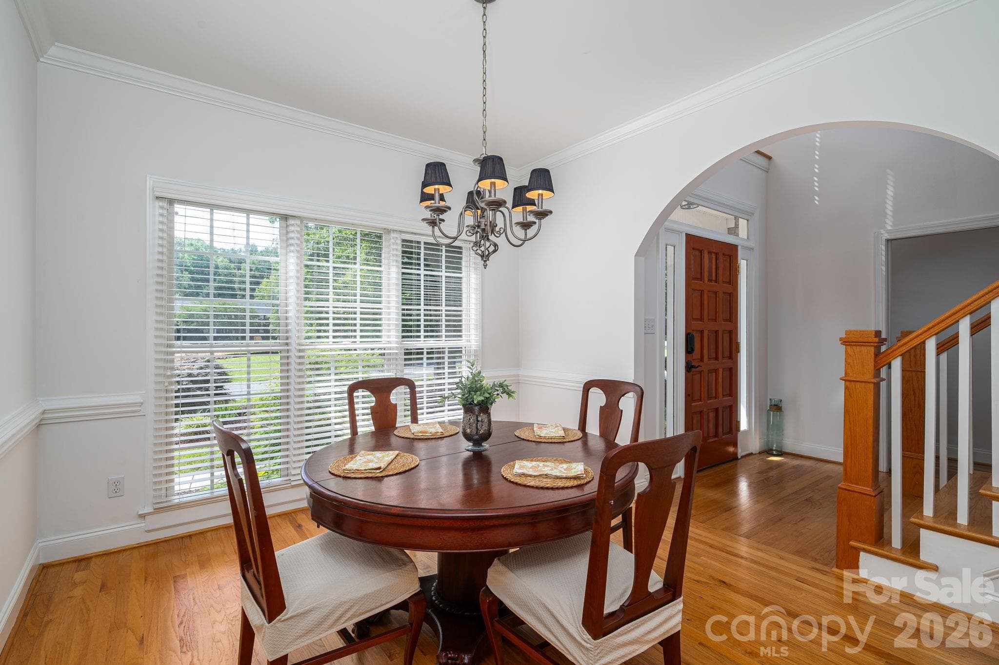 Dining room. - 4017 Foxes Trail, Cramerton