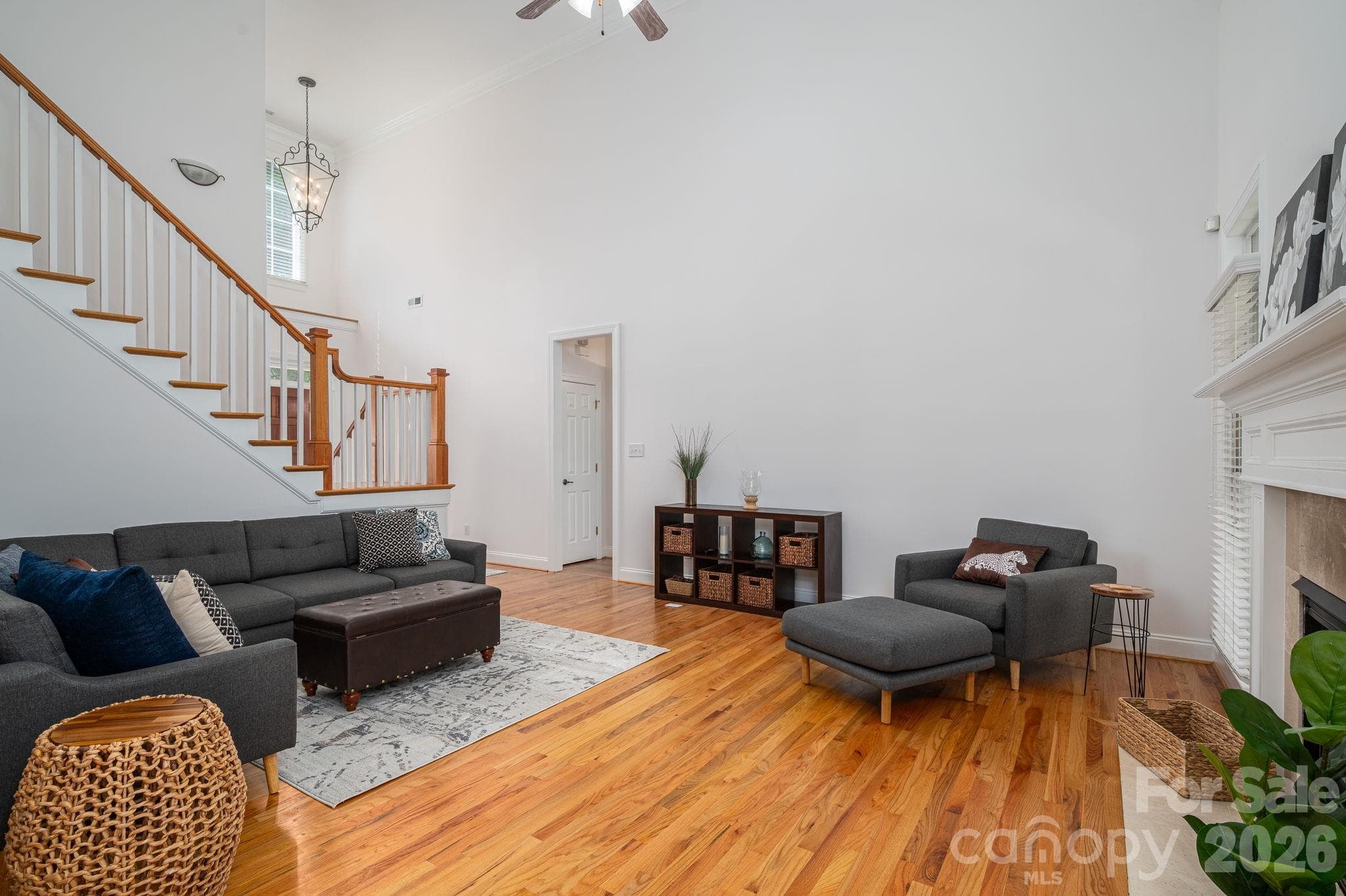 Beautiful hardwoods. - 4017 Foxes Trail, Cramerton