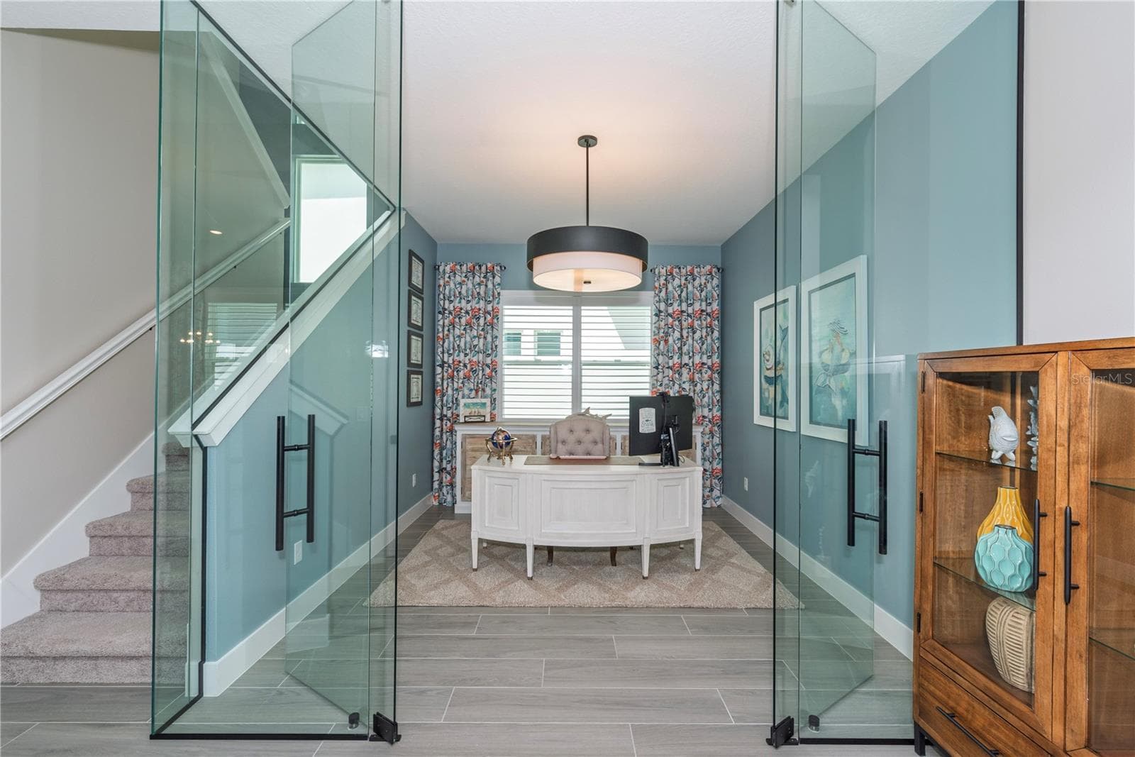 Glass-walled executive office. - 10706 TORCHWOOD SEA WAY, SAN ANTONIO
