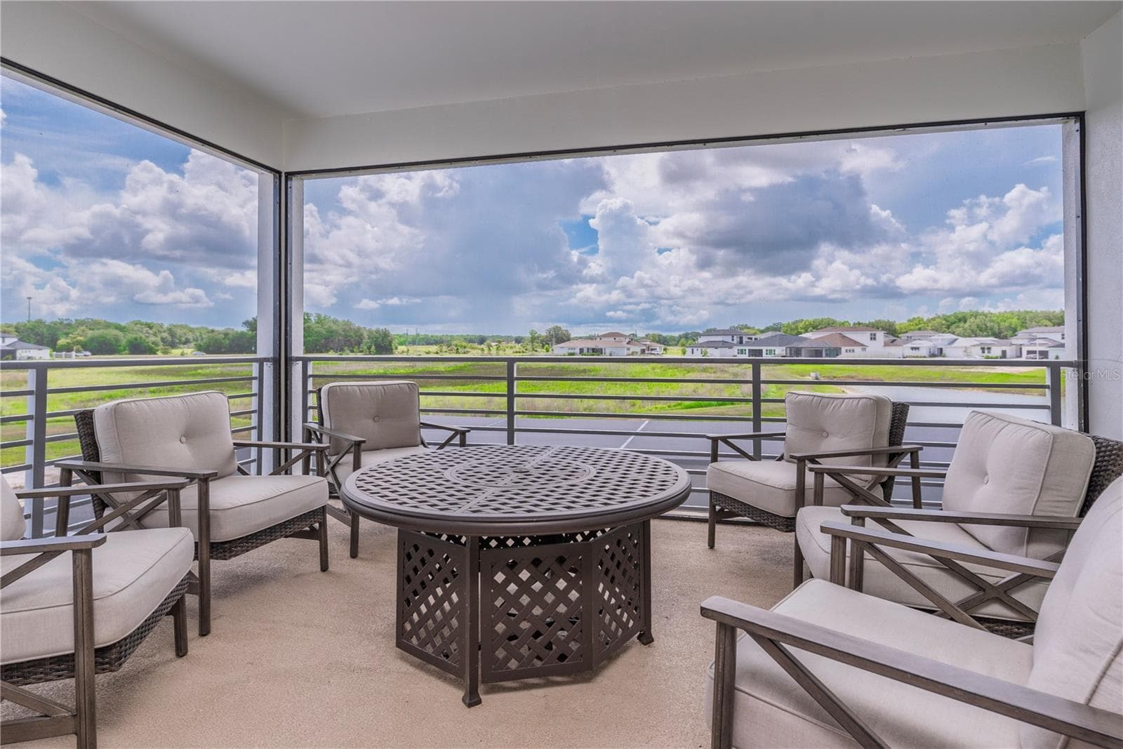 Screen balcony adjacent to bonus room. - 10706 TORCHWOOD SEA WAY, SAN ANTONIO