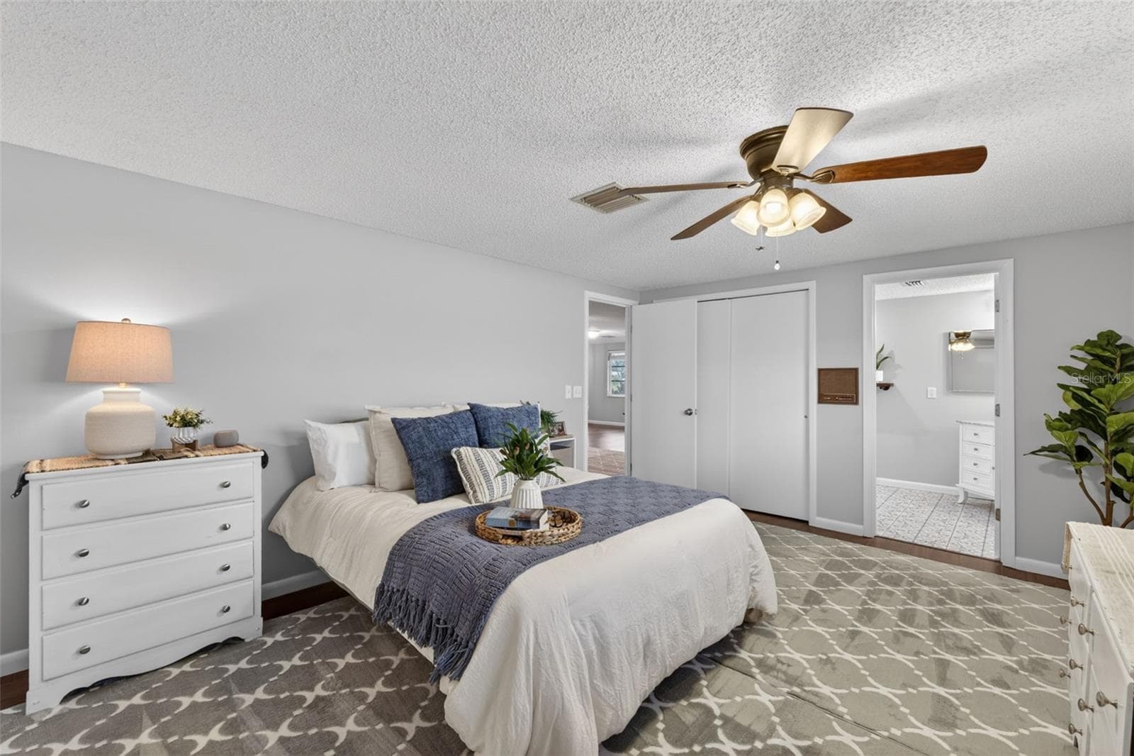 Primary Bedroom with Three Built in Closets - 1226 PINE NEEDLE RD, VENICE