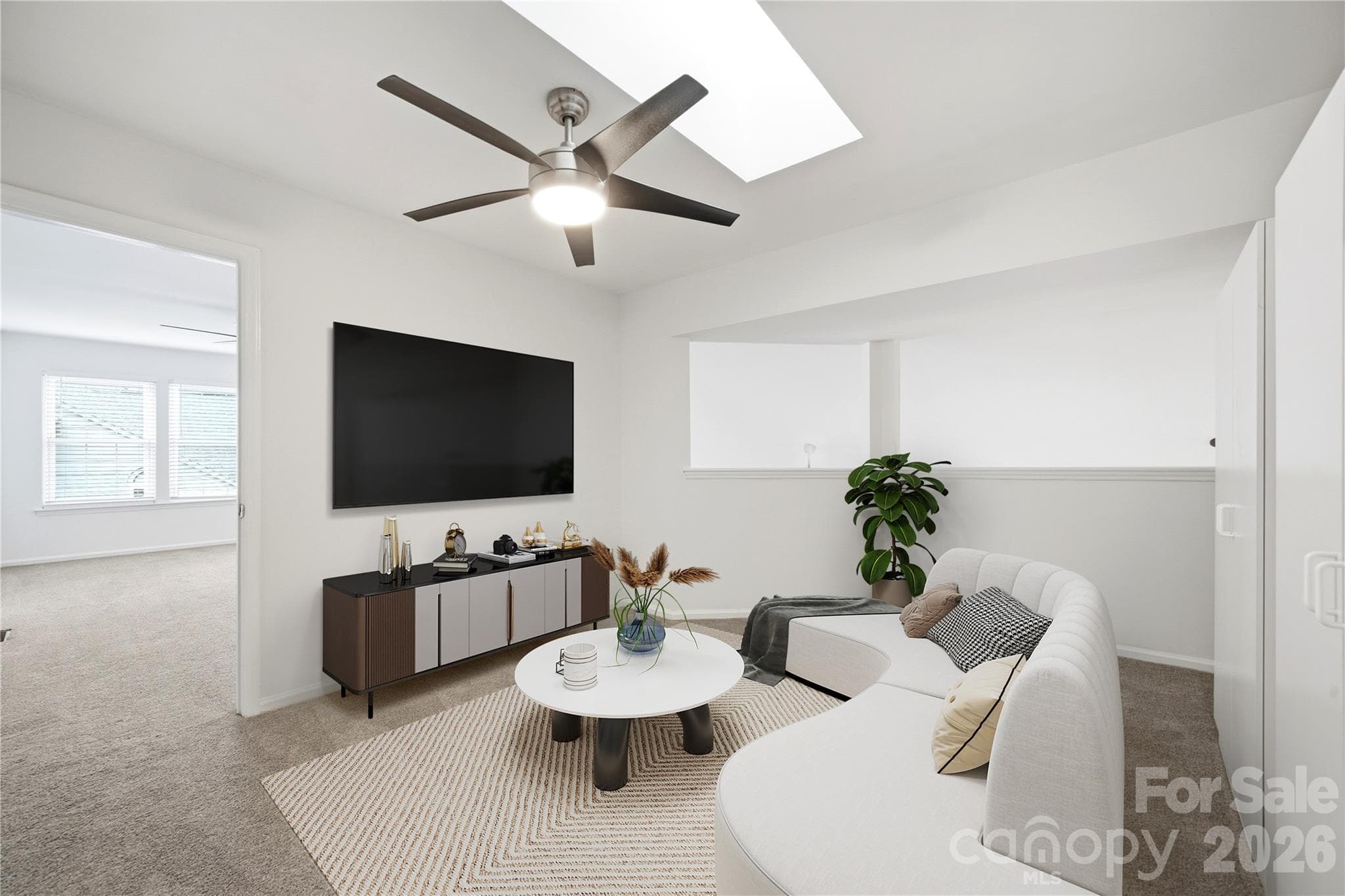 Loft Flex Room Virtually Staged - Charlotte