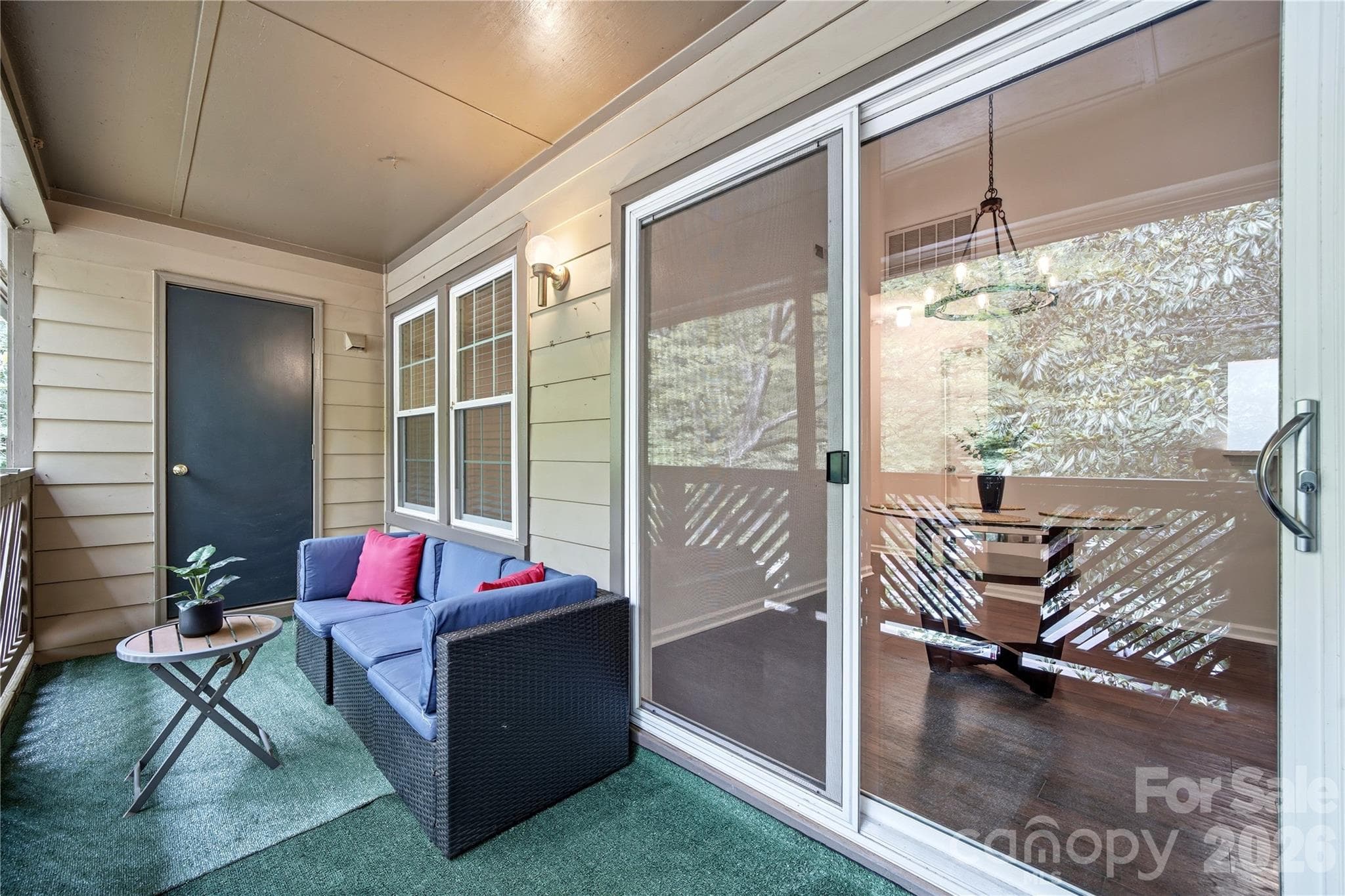 Covered Balcony off Main 2 with Storage - Charlotte