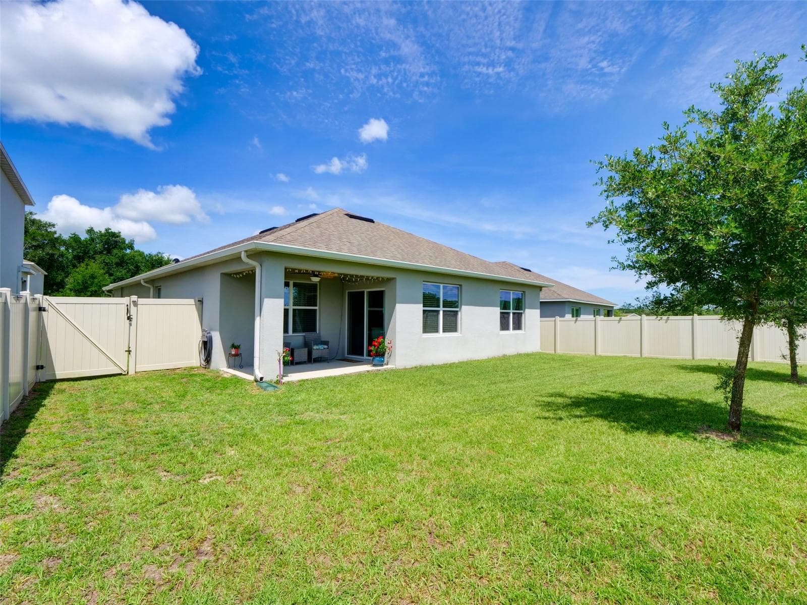 BACK YARD - 11244 AMBER RIDGE DR, ZELLWOOD