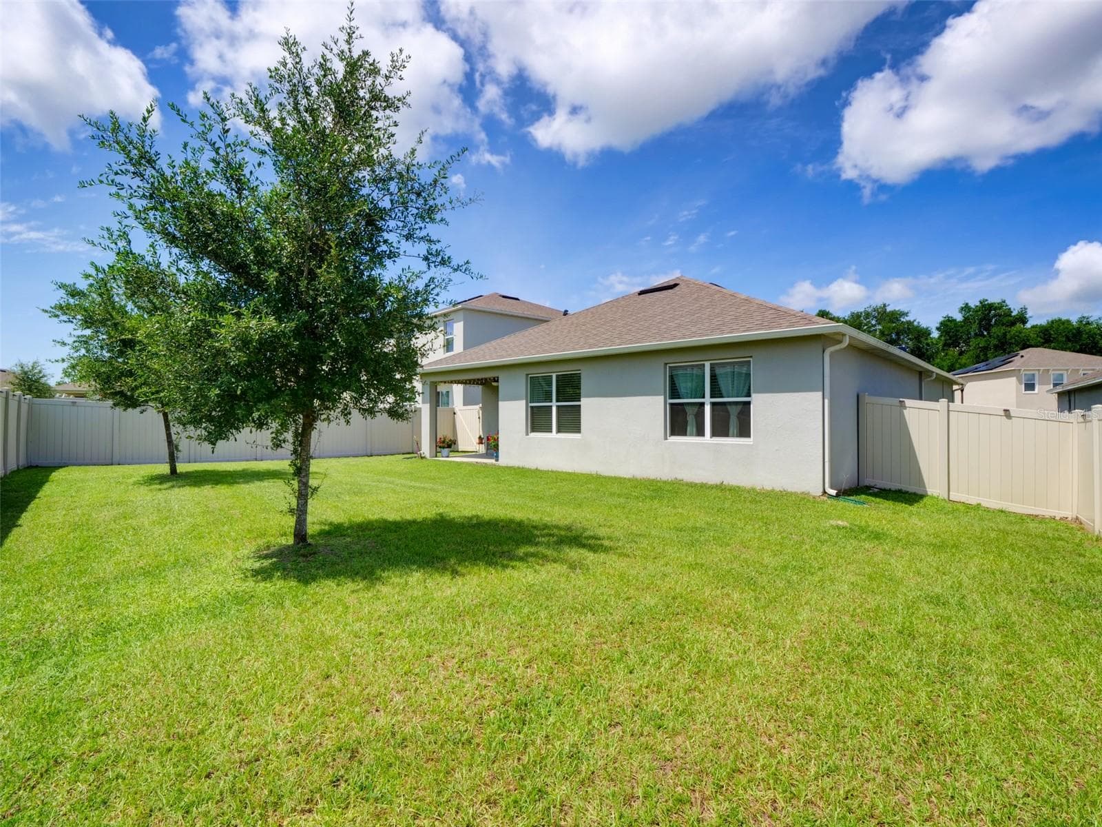 BACK YARD - 11244 AMBER RIDGE DR, ZELLWOOD