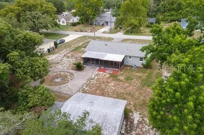 Aerial of Rear of Property - 35904 DAWN DR, LEESBURG