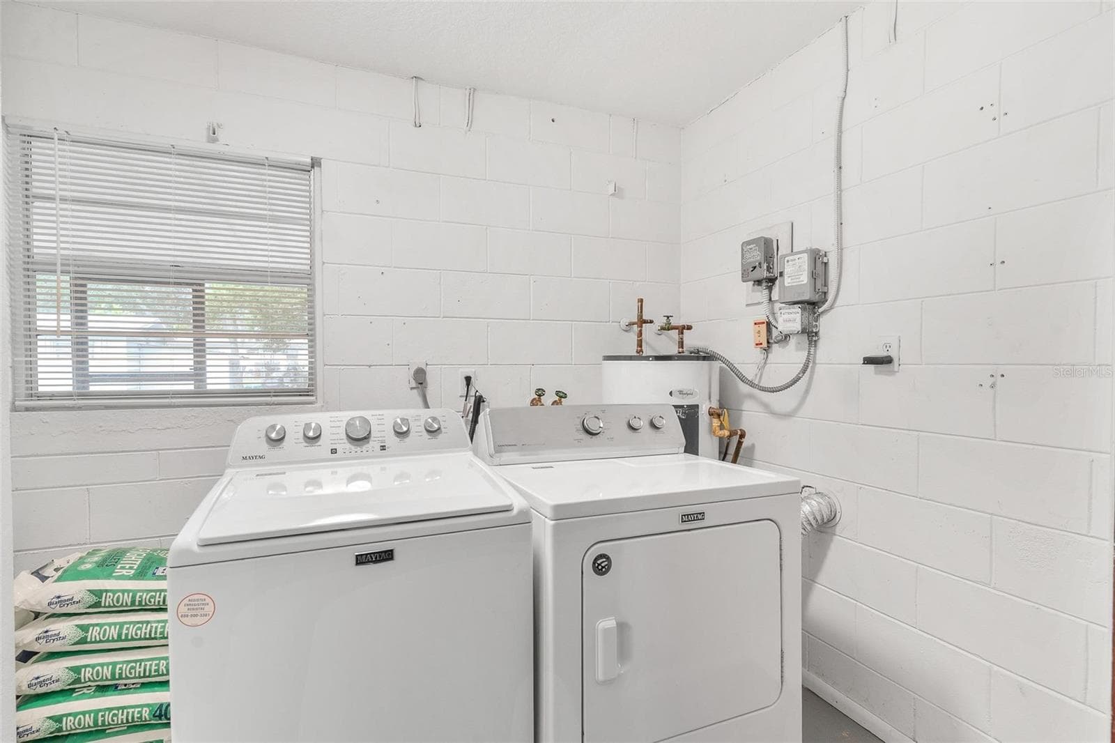 Dedicated Laundry Room in Garage with Durable Maytag Washer and Dryer - 35904 DAWN DR, LEESBURG