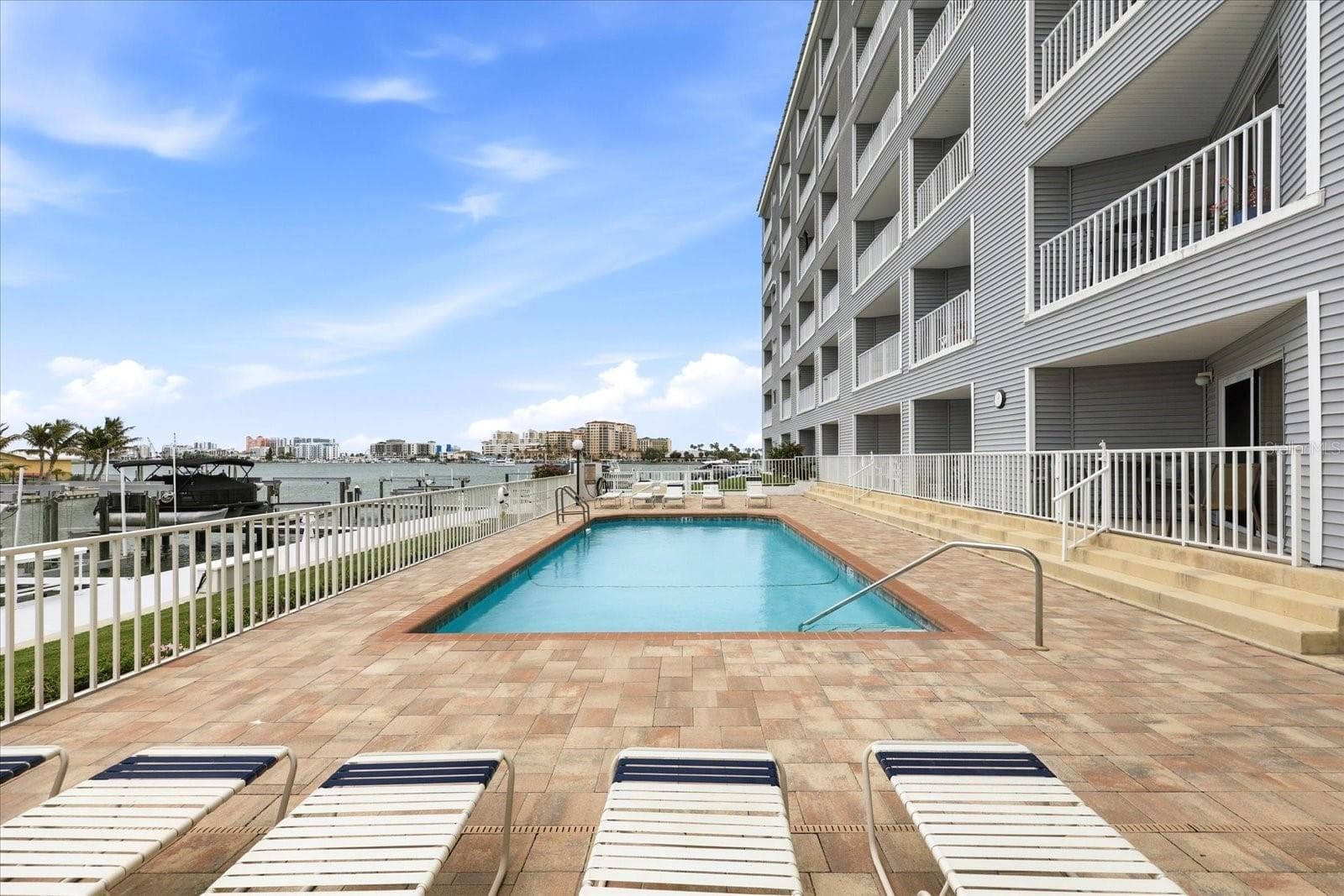 Sparkling Building Pool - 610 ISLAND WAY #201, CLEARWATER BEACH