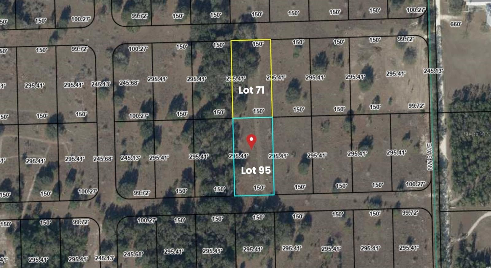 Adjoining parcel lot 71 is also available for purchase - OFF NW CR-138 #Lot 71 & 95, BRANFORD