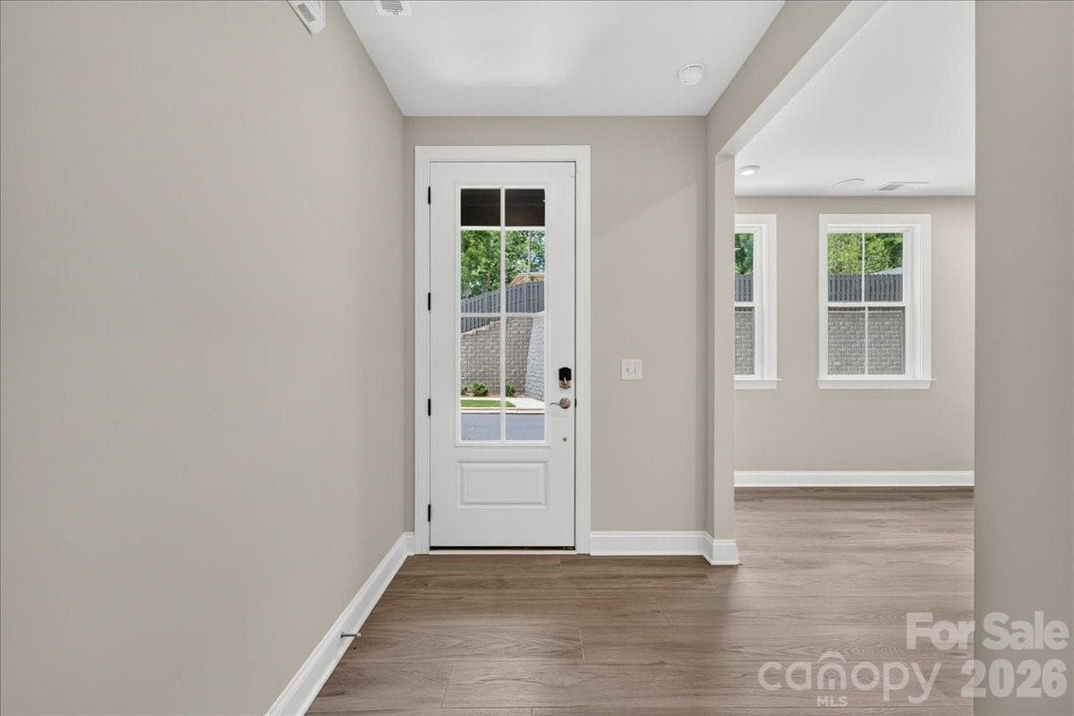 Foyer and first floor flex space - Waxhaw