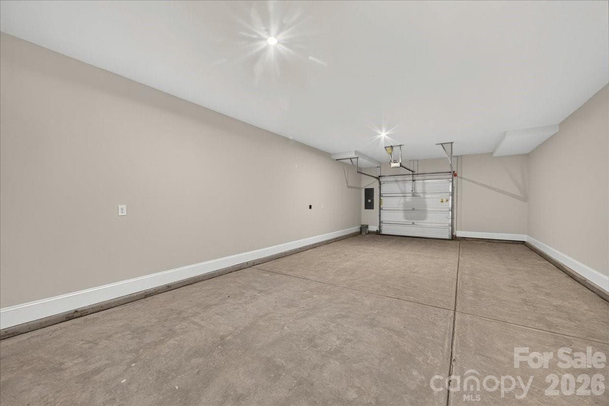 Rear load 2 bay tandem garage - 232 Old Town Village Road, Waxhaw