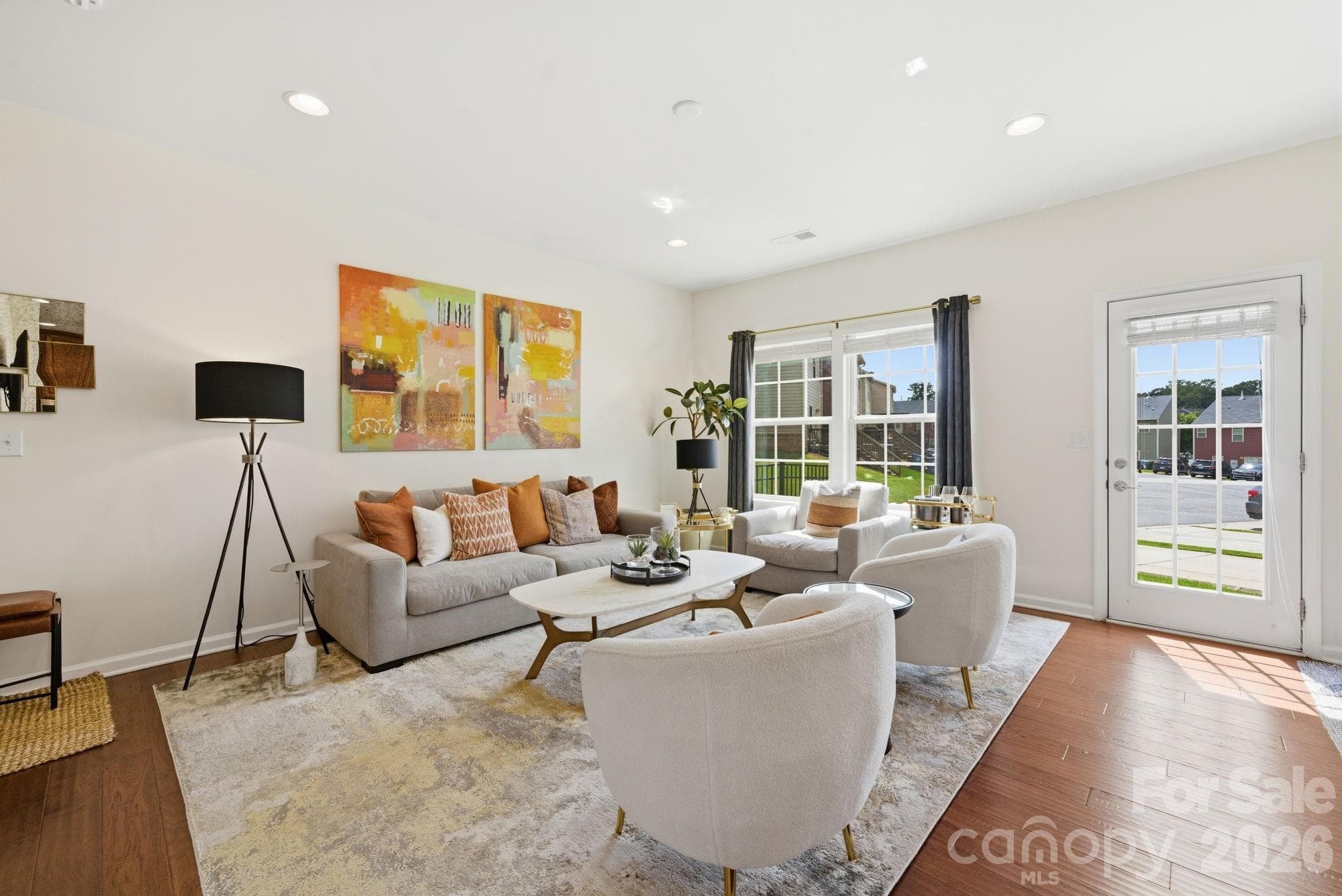 Living Room - 1760 Evergreen Drive, Charlotte