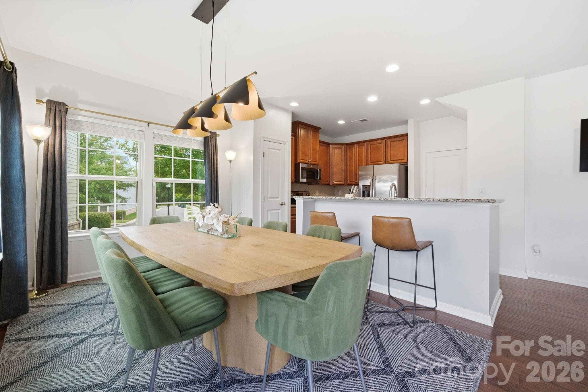 Distinguished Dining Area - 1760 Evergreen Drive, Charlotte
